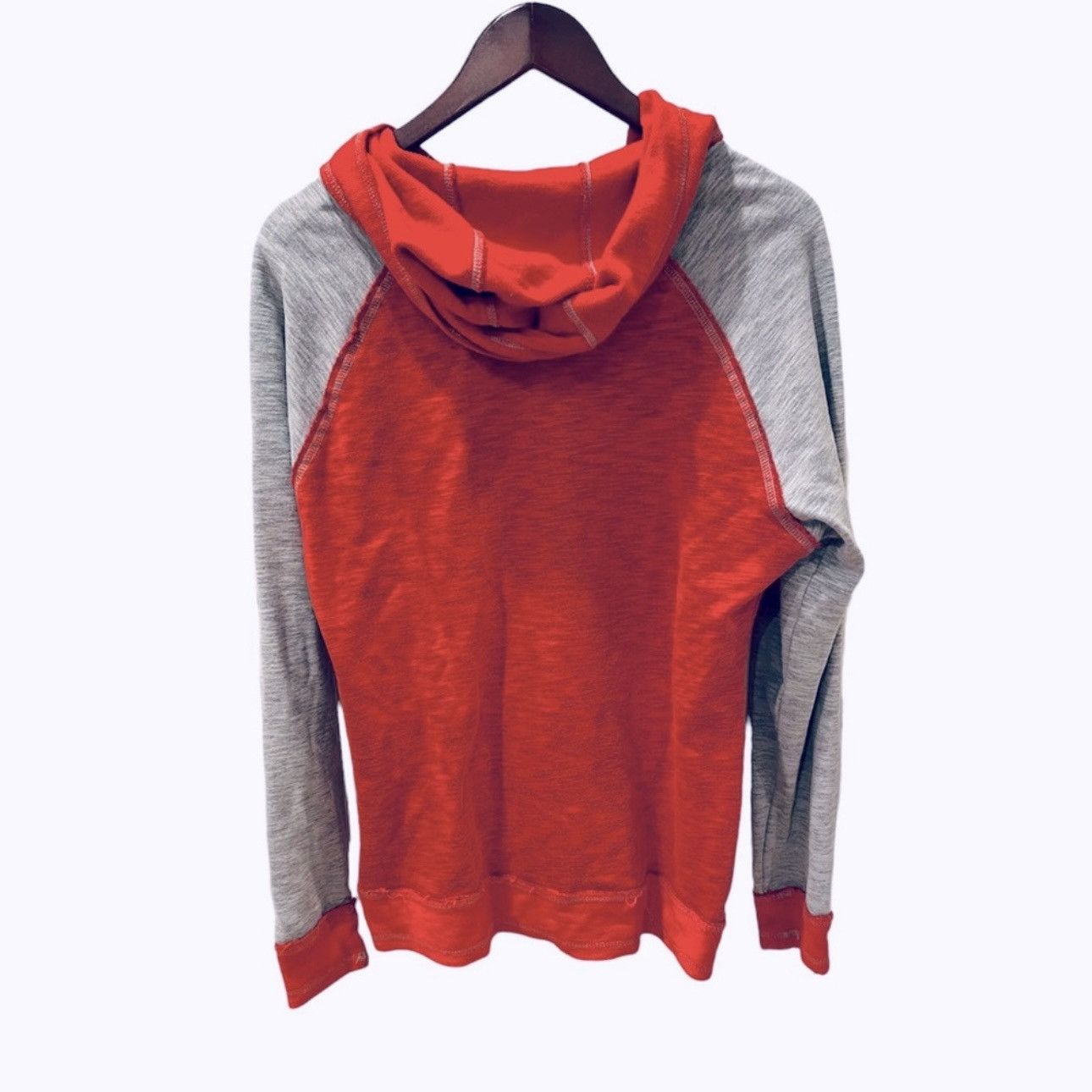 Majestic Retro Chicago Bulls Sweatshirt Hoodie Red Gray L Size L / US 10 / IT 46 - 2 Thumbnail