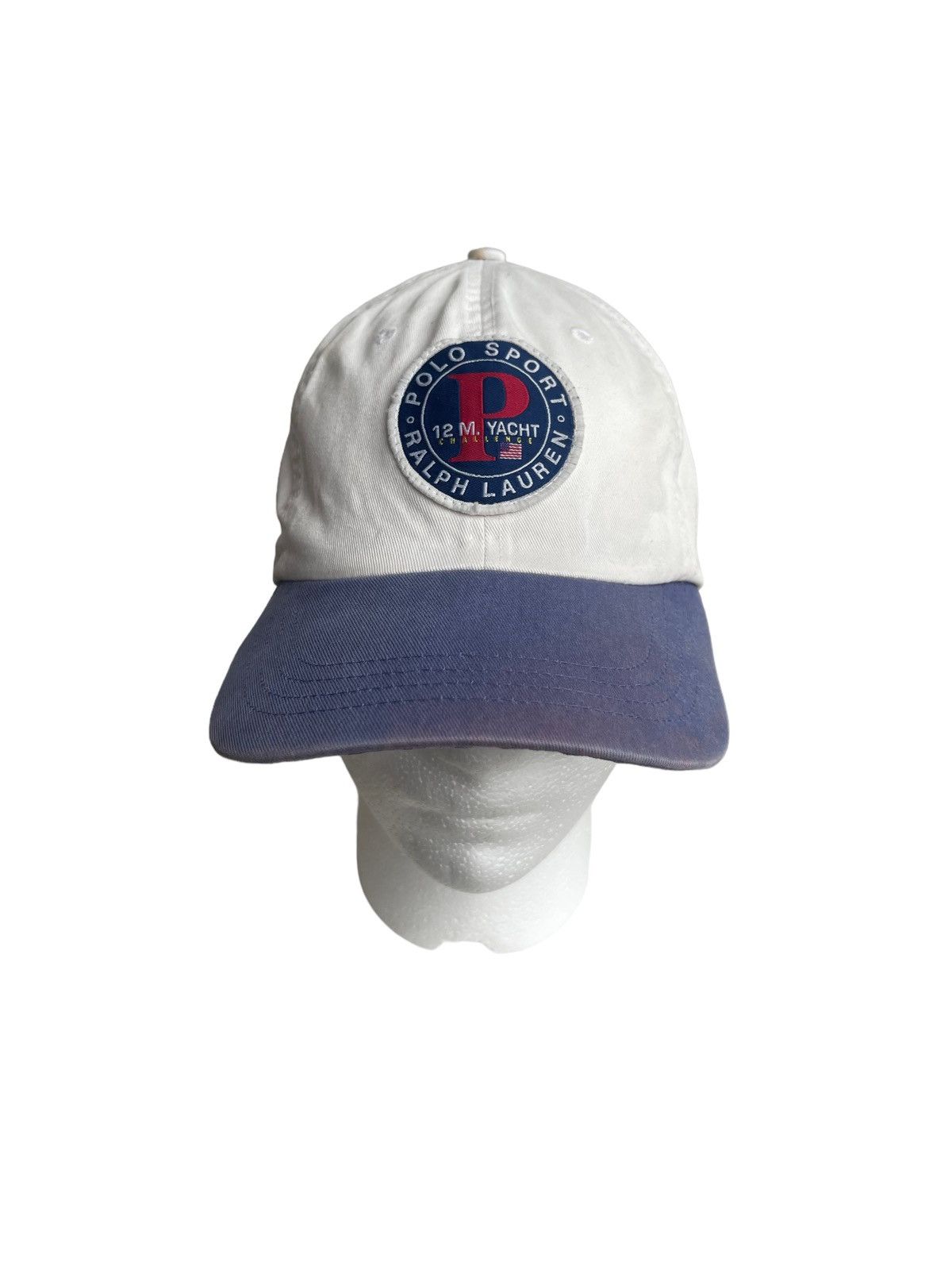 Polo Ralph Lauren × Vintage Vintage Polo Sport Ralph Lauren 12M YACHT CHALLENGE Cap Size ONE SIZE - 8 Thumbnail