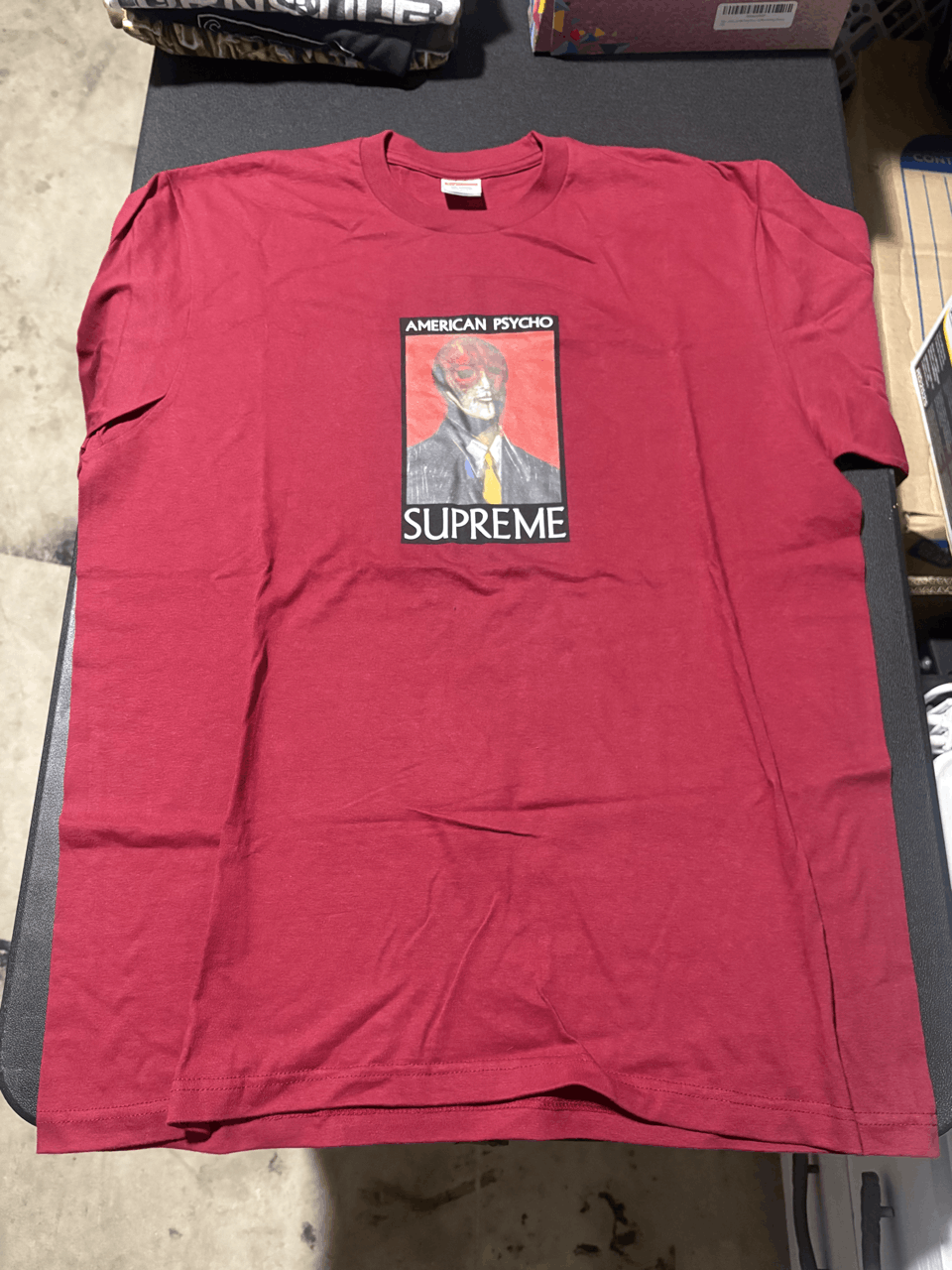 Supreme Supreme American Psycho Tee Size US L / EU 52-54 / 3 - 1 Thumbnail