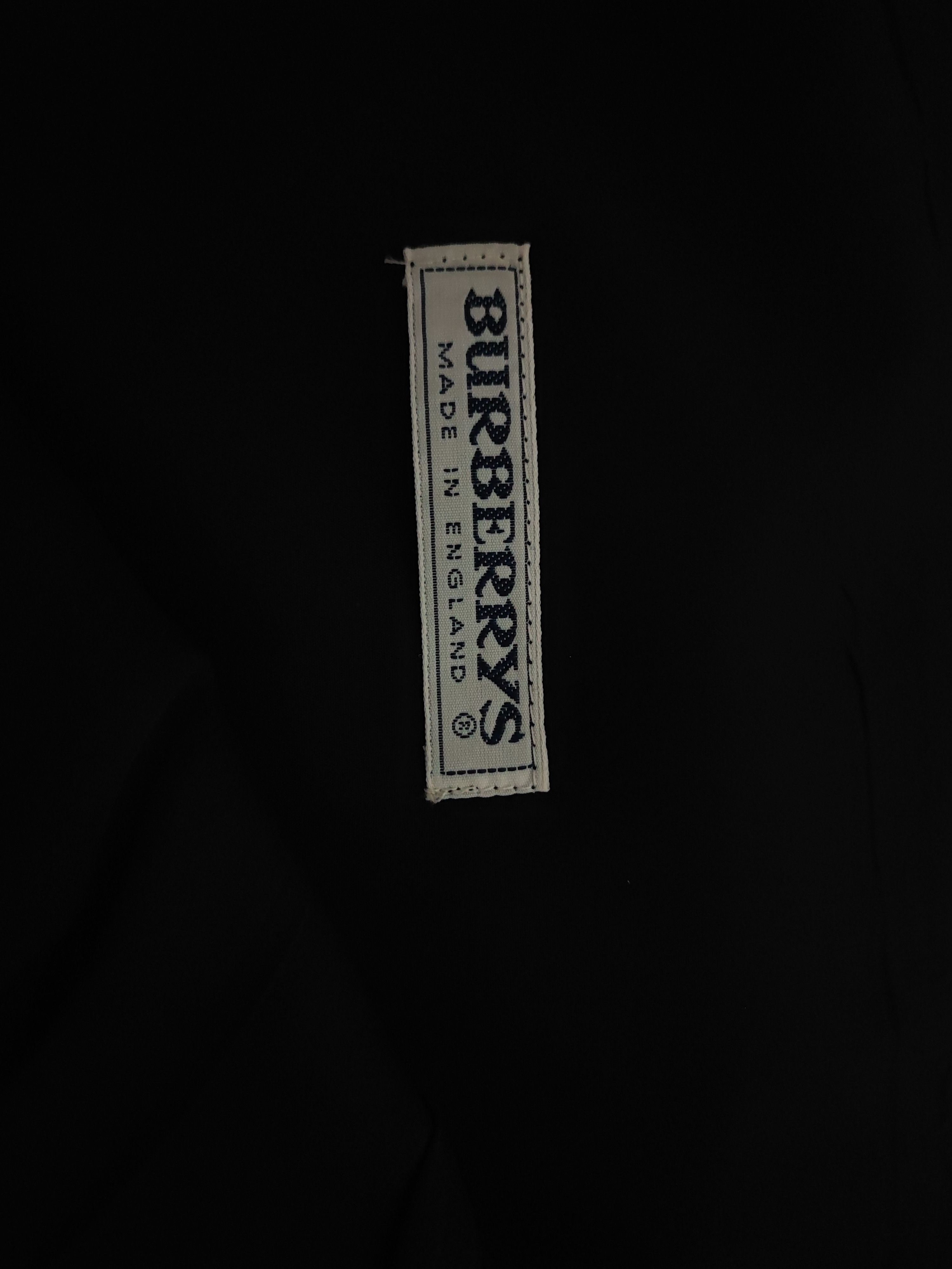 Burberry Vintage Burberrys black wool skirt Size 27" / US 4 / IT 40 - 7 Thumbnail