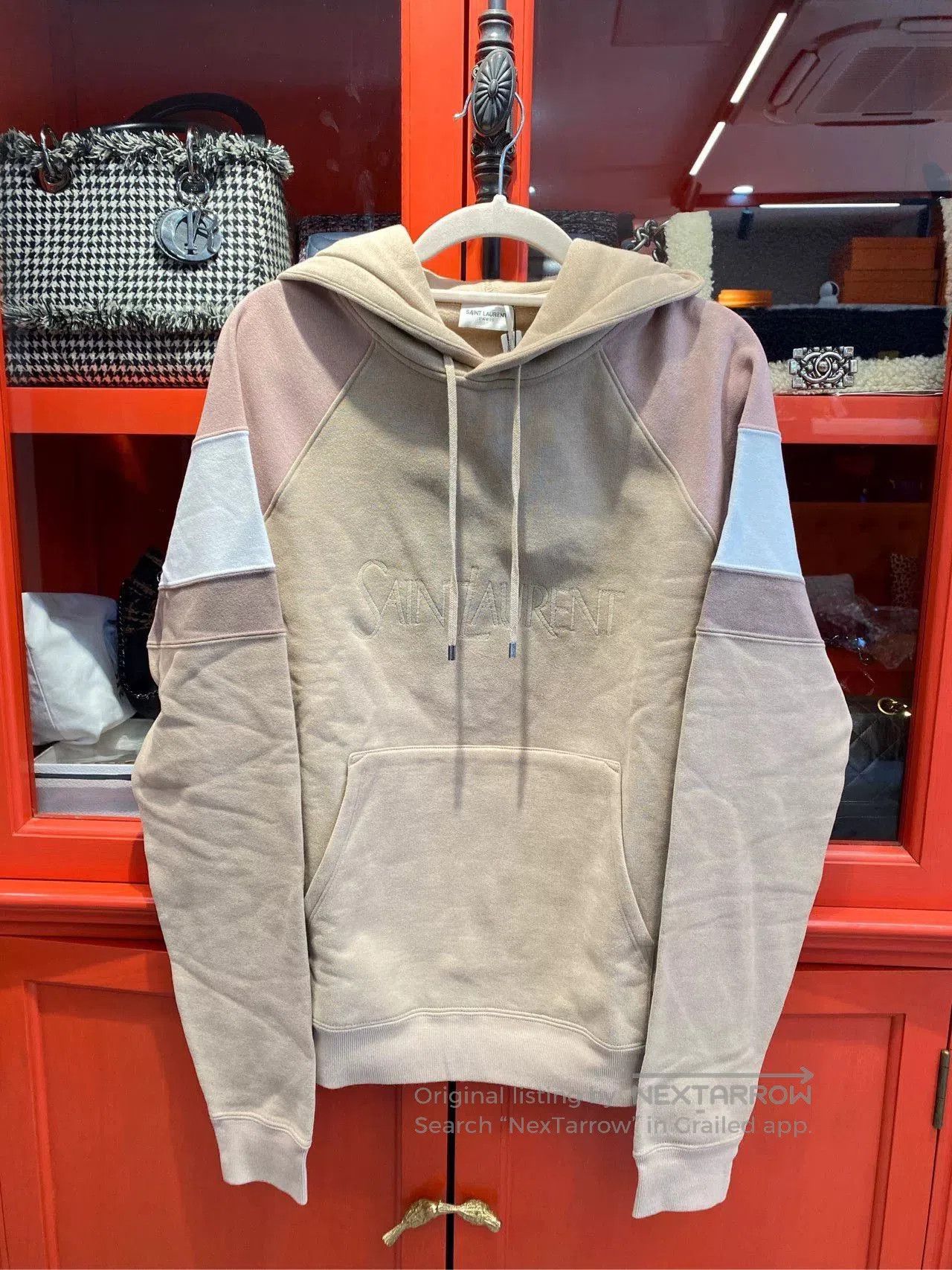 Saint Laurent Paris Saint Laurent Color-Block Hoodie. Size US L / EU 52-54 / 3 - 1 Thumbnail
