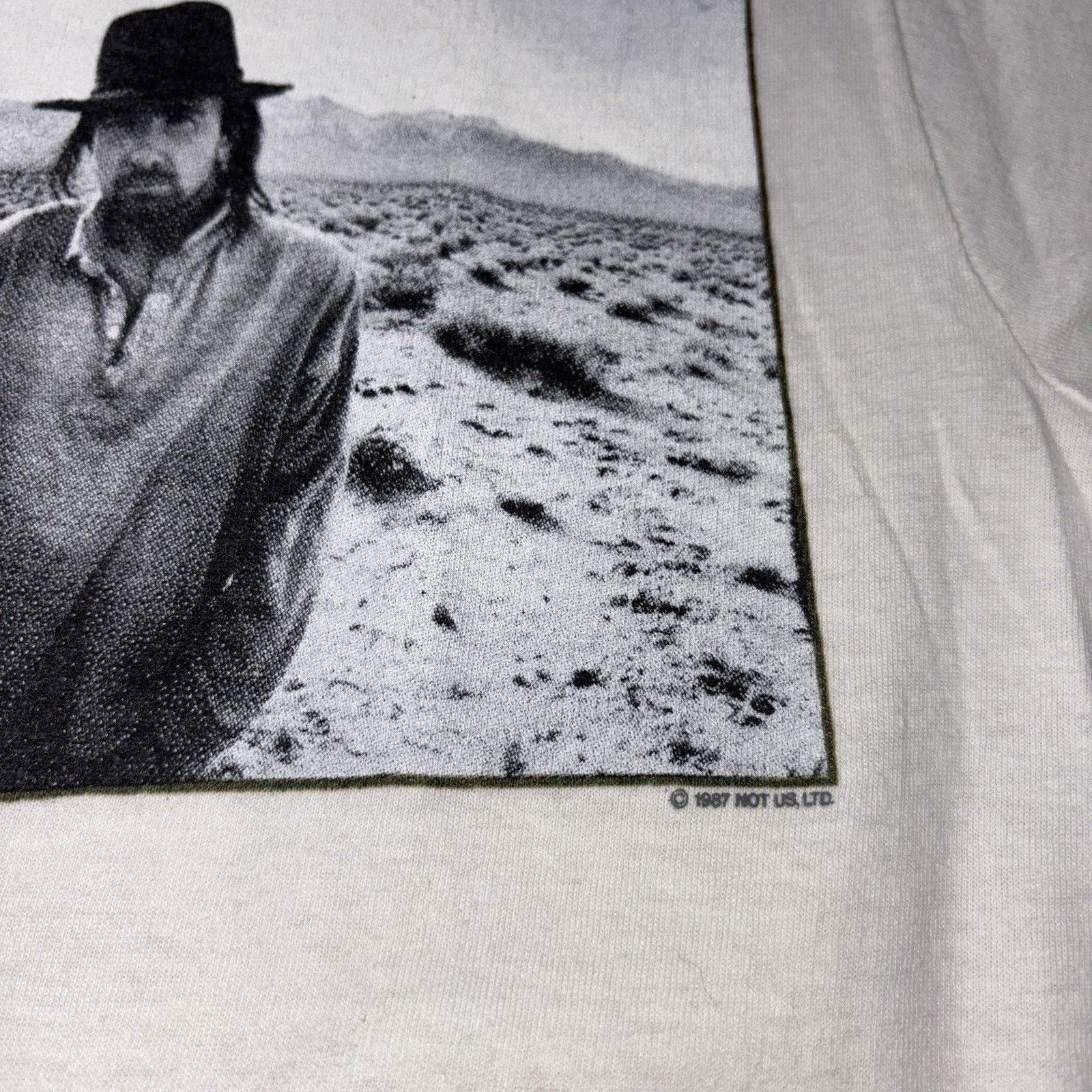 Vintage U2 Vintage Tee The Joshua Tree Tour - Fall 1987 Tour Live 80 Size US M / EU 48-50 / 2 - 6 Thumbnail