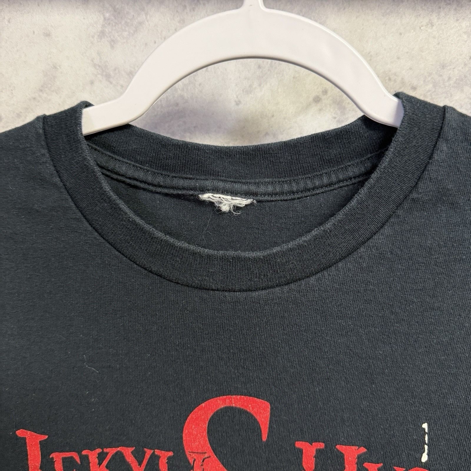 Vintage Jekyll & Hyde T Shirt Mens M/L Black Short Sleeve Size US M / EU 48-50 / 2 - 3 Thumbnail