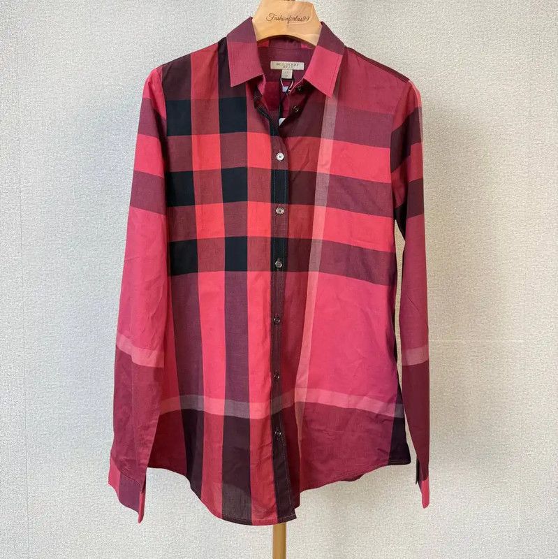 Burberry Burberry Colorblock Cotton Women's Shirt Size XS / US 0-2 / IT 36-38 - 1 Thumbnail
