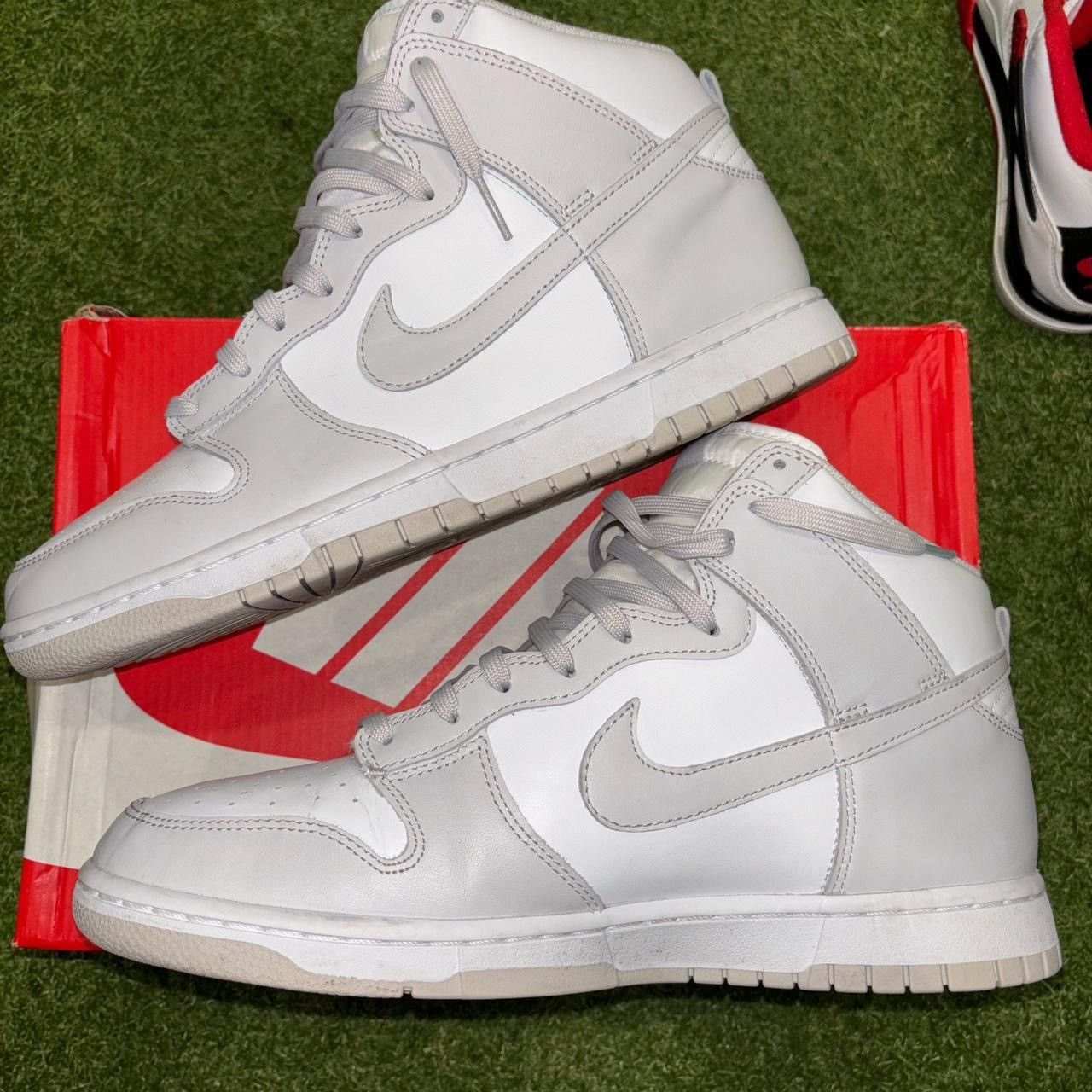 Nike Nike Dunk High “Retro White Vast Grey” Size US 11 / EU 44 - 4 Thumbnail
