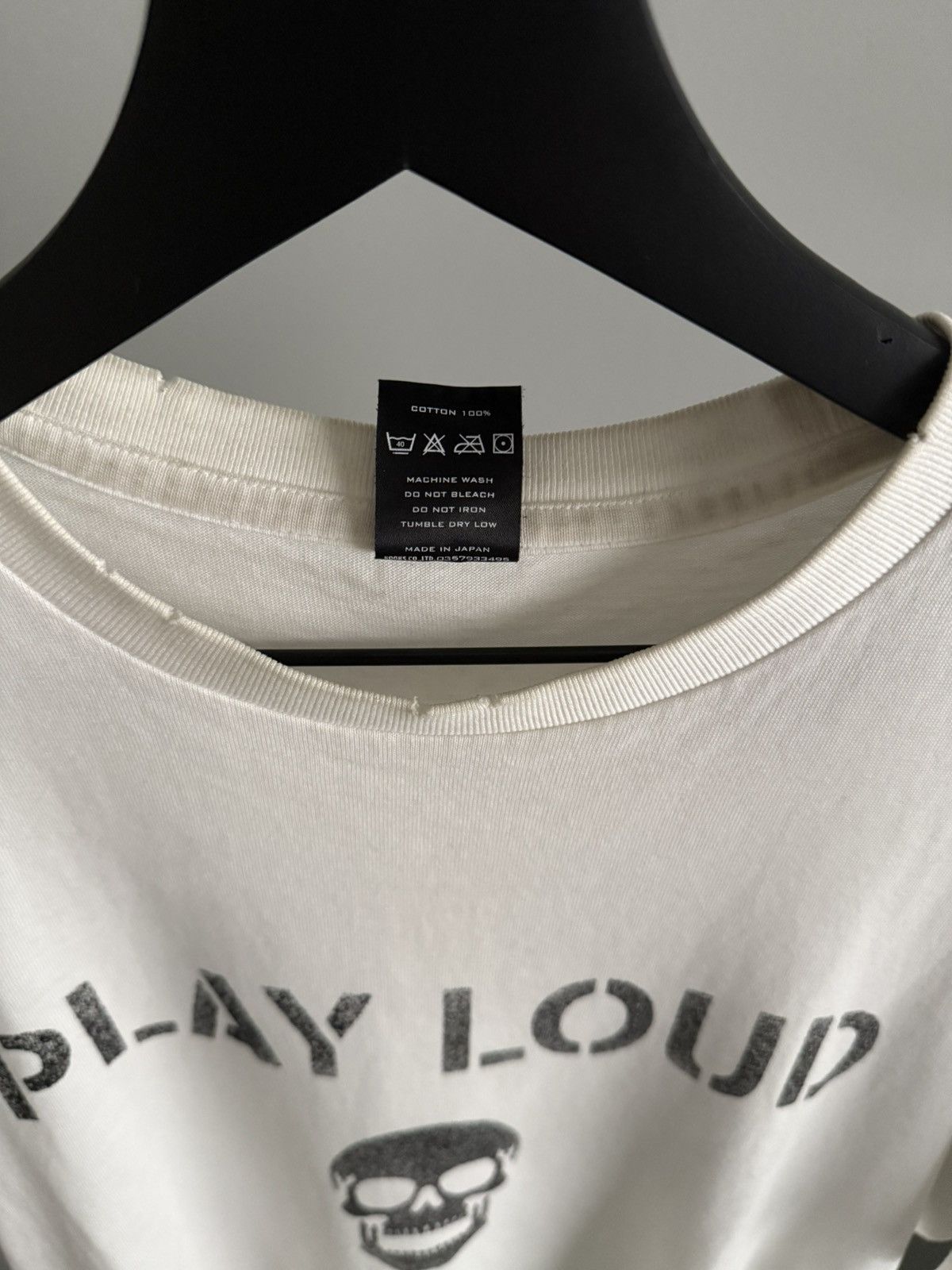 Number (N)ine Number (N)ine SS04 “PLAY LOUD” Tee | Grailed