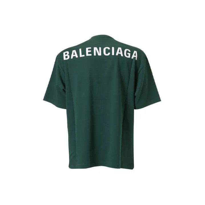 Balenciaga Balenciaga Logo Print Short Sleeve T-Shirt Size US S / EU 44-46 / 1 - 1 Thumbnail