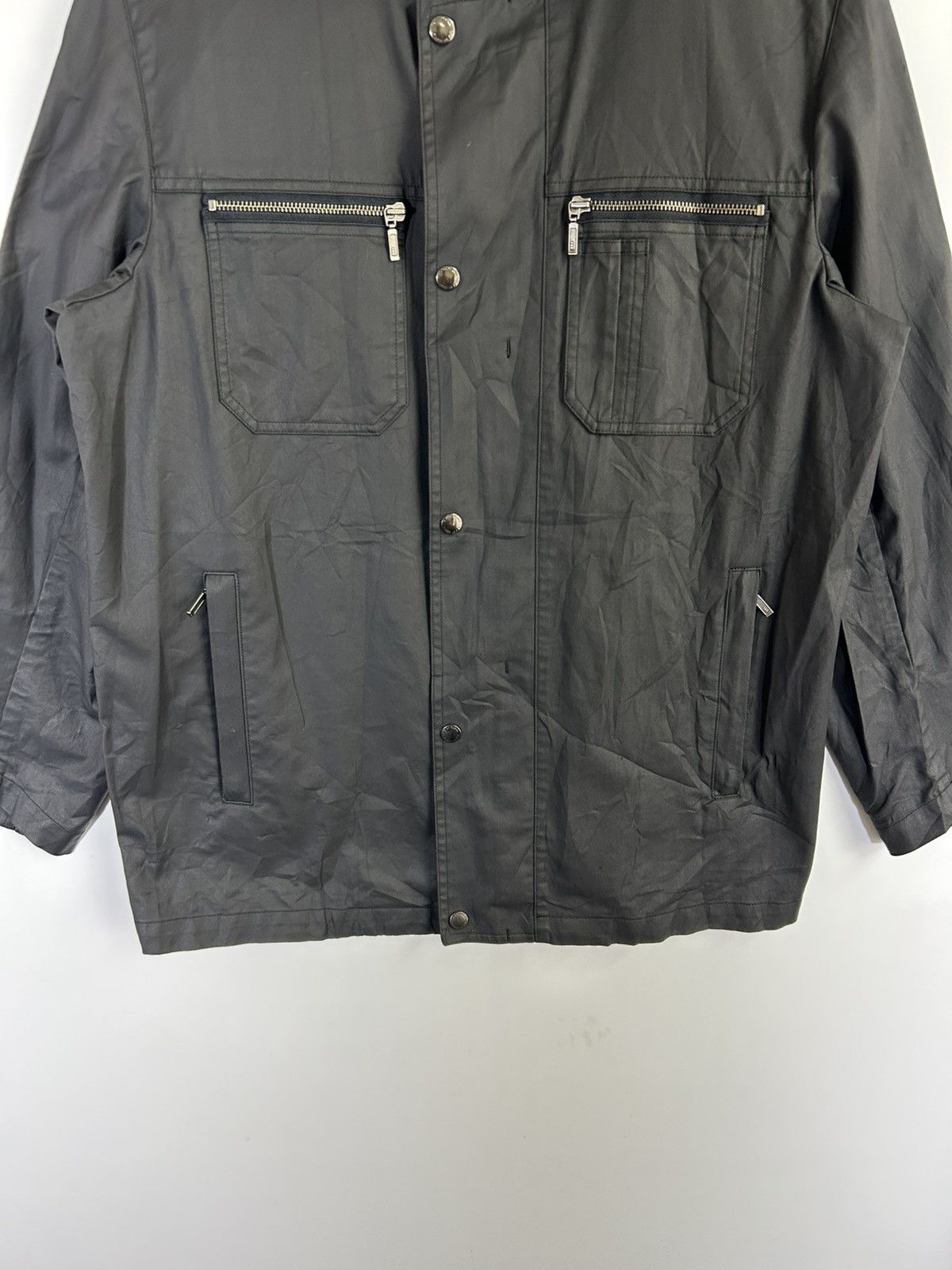 Z Zegna 🔥Zegna Hoodies Workwear Multipocket Zipper Jacket Size US M / EU 48-50 / 2 - 5 Thumbnail