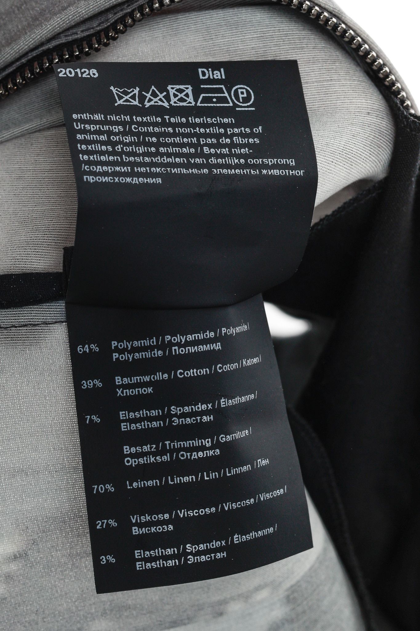 Annette Gortz SS/15 Dial Grey Graphic-Print Midi Dress