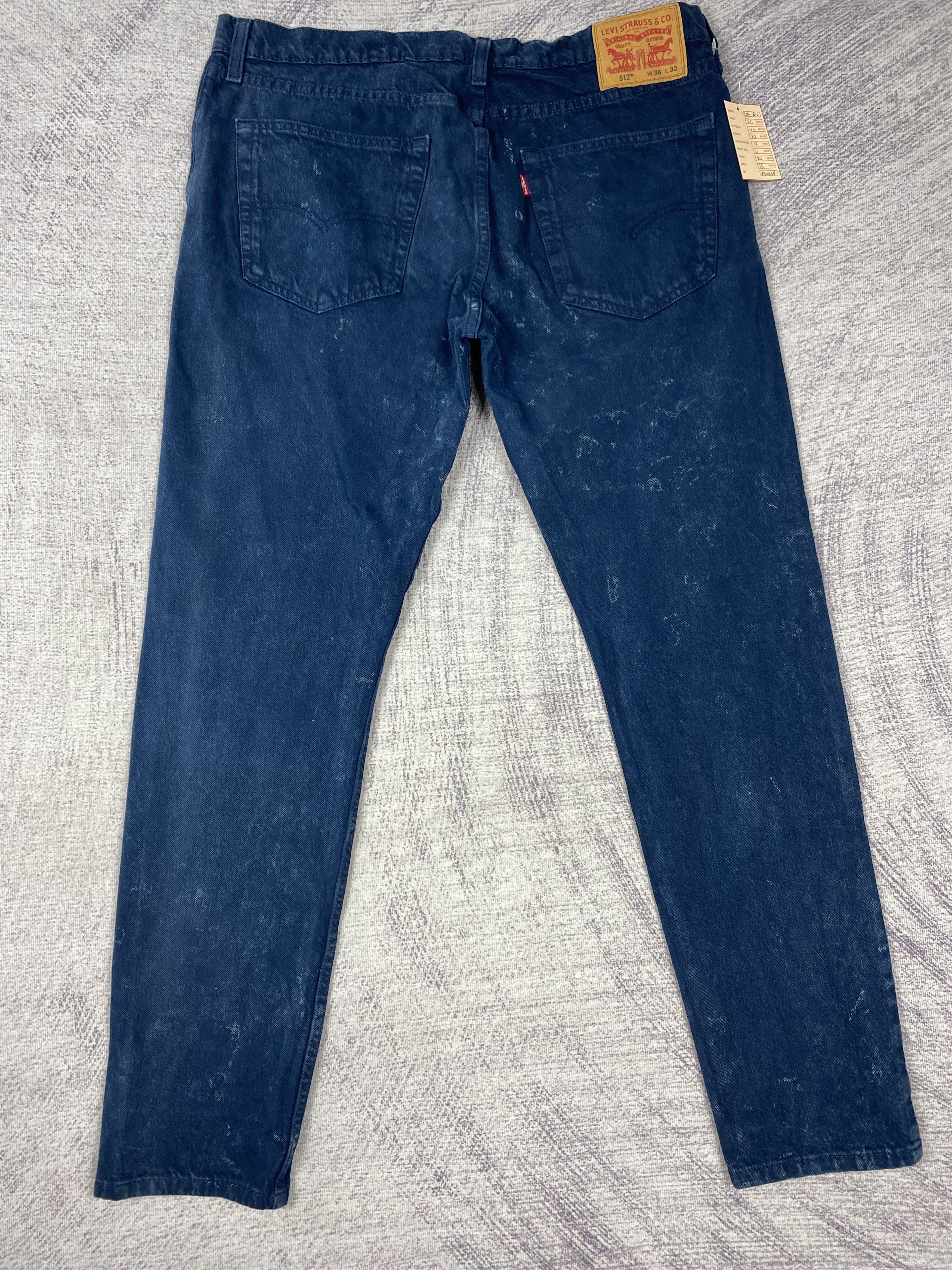 Levi's Vintage Levi's 512 Blue Denim Jeans P0476 Size US 36 / EU 52 - 8 Thumbnail