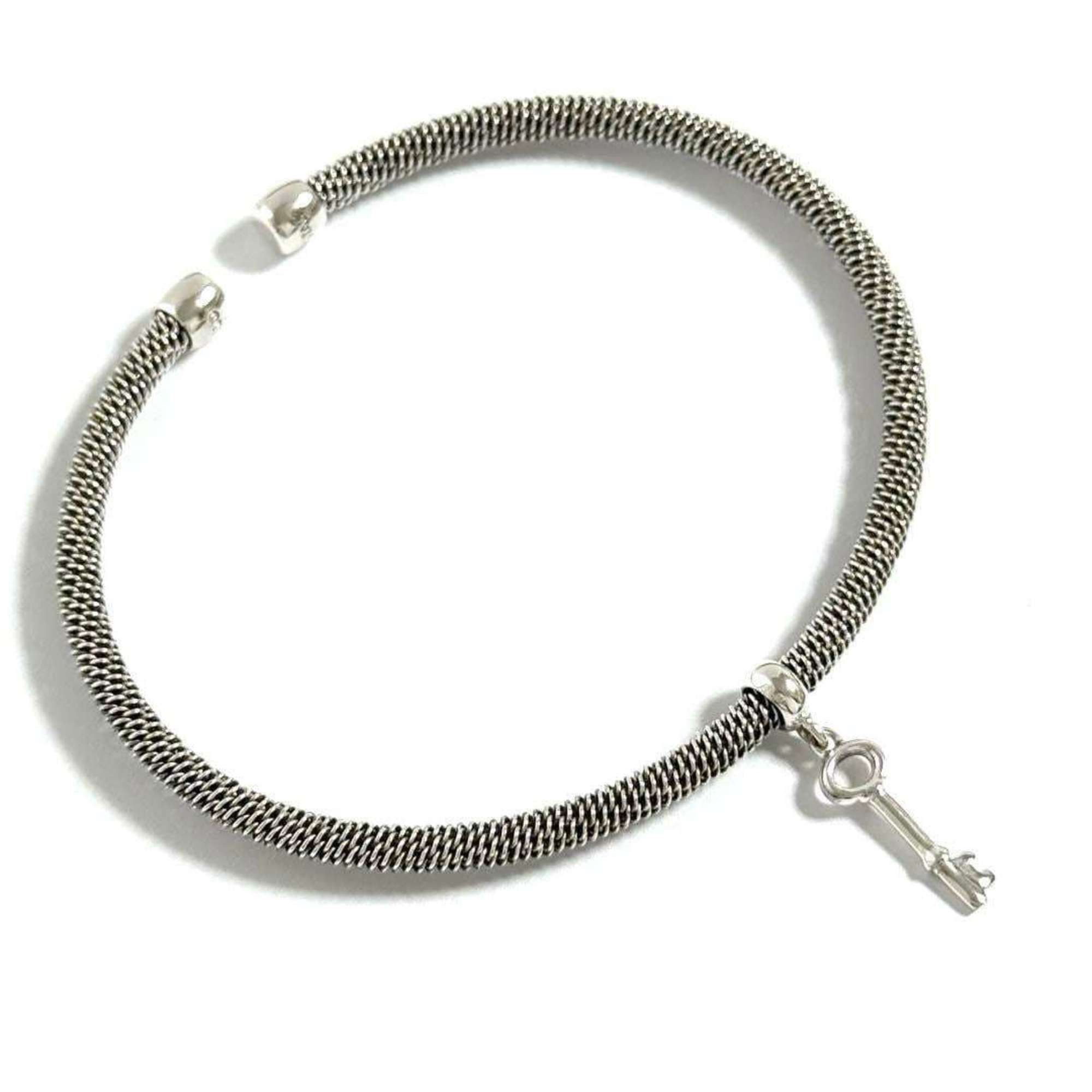 Tiffany & Co. Tiffany Women's Bangle Bracelet Key Silver 925 Size ONE SIZE - 1 Thumbnail