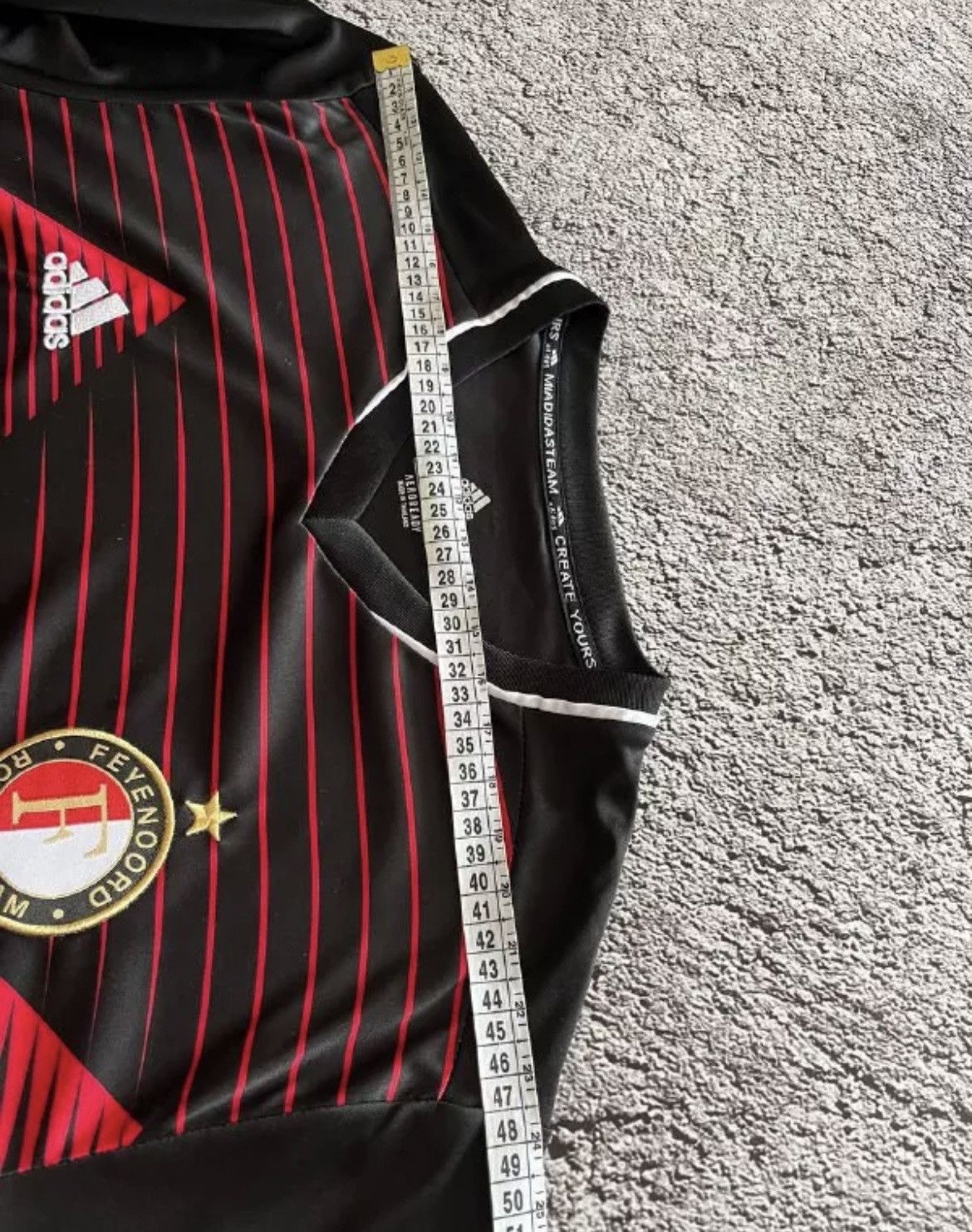 Adidas Adidas FC Feyenoord Rotterdam 2020-2021 Soccer Jersey Size US XL / EU 56 / 4 - 10 Thumbnail