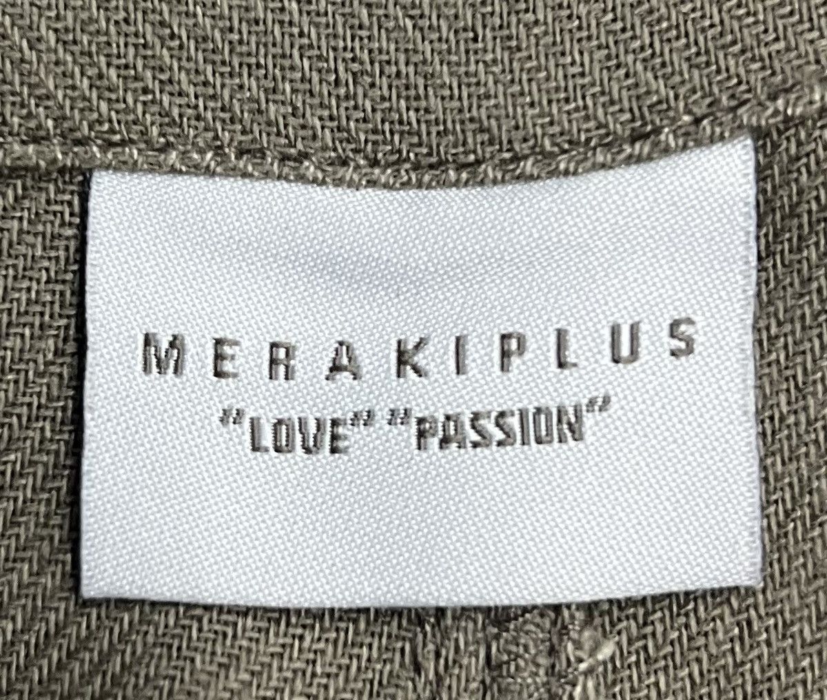 Japanese Brand VINTAGE MERAKI PLUS LOVE PASSION DAILY STYLE OVERALLS Size 38" / US 16 / IT 52 - 15 Thumbnail