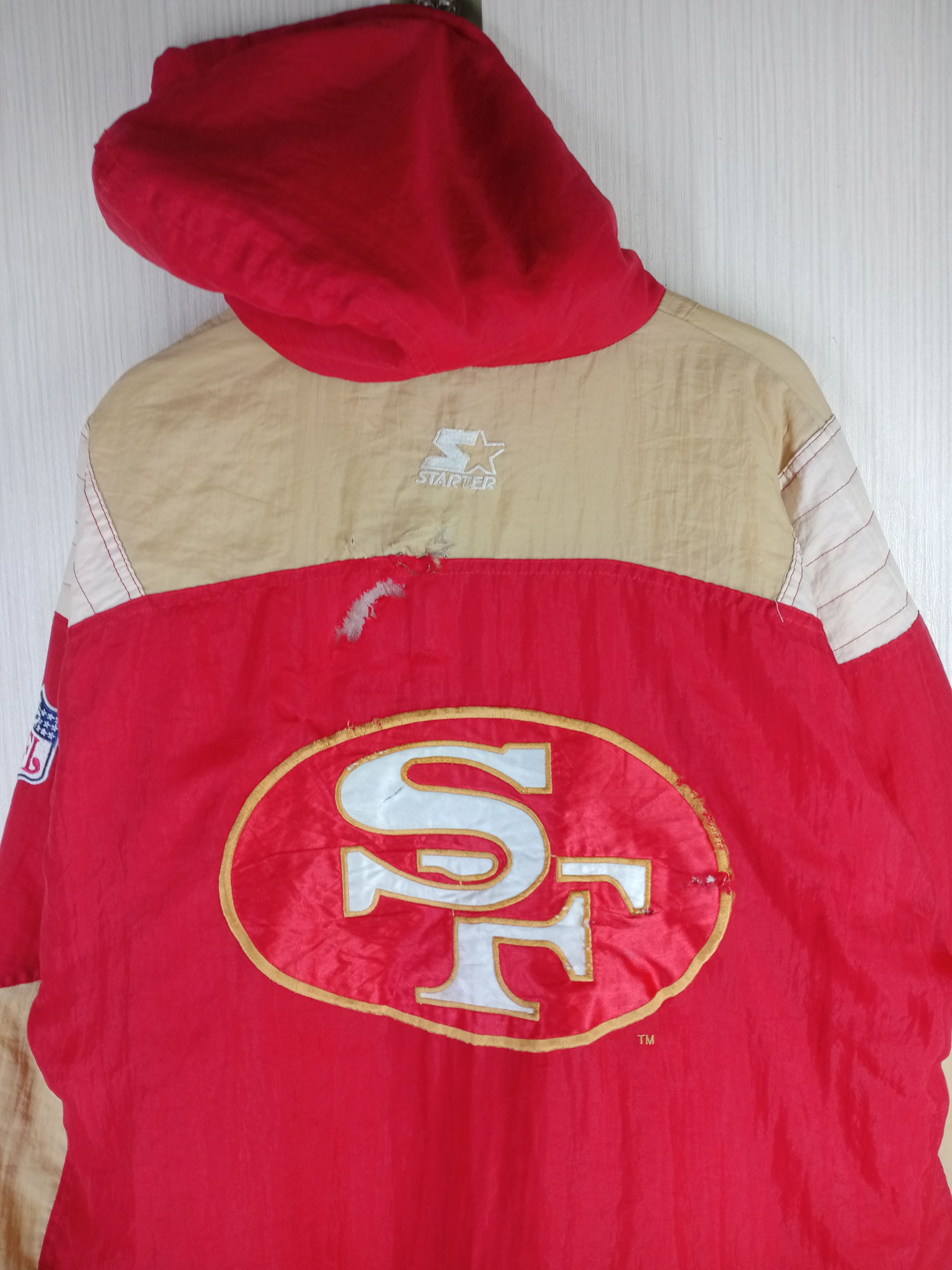 NFL Rare Vintage 90s San Francisco 49ers Starter NFL Jacket Size US M / EU 48-50 / 2 - 8 Thumbnail