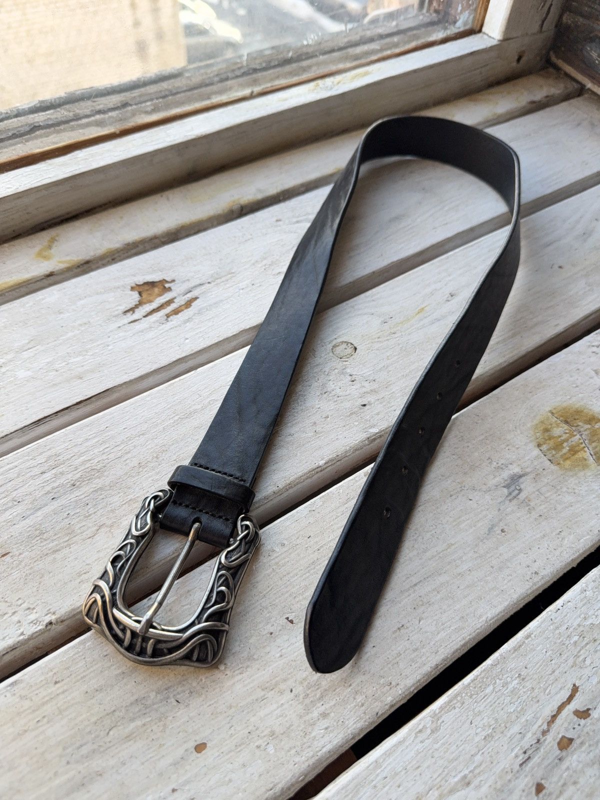 Japanese Brand 90s Y2K Avant Garde Punk Chrome Japanese Retro Style Belt Size ONE SIZE - 3 Thumbnail