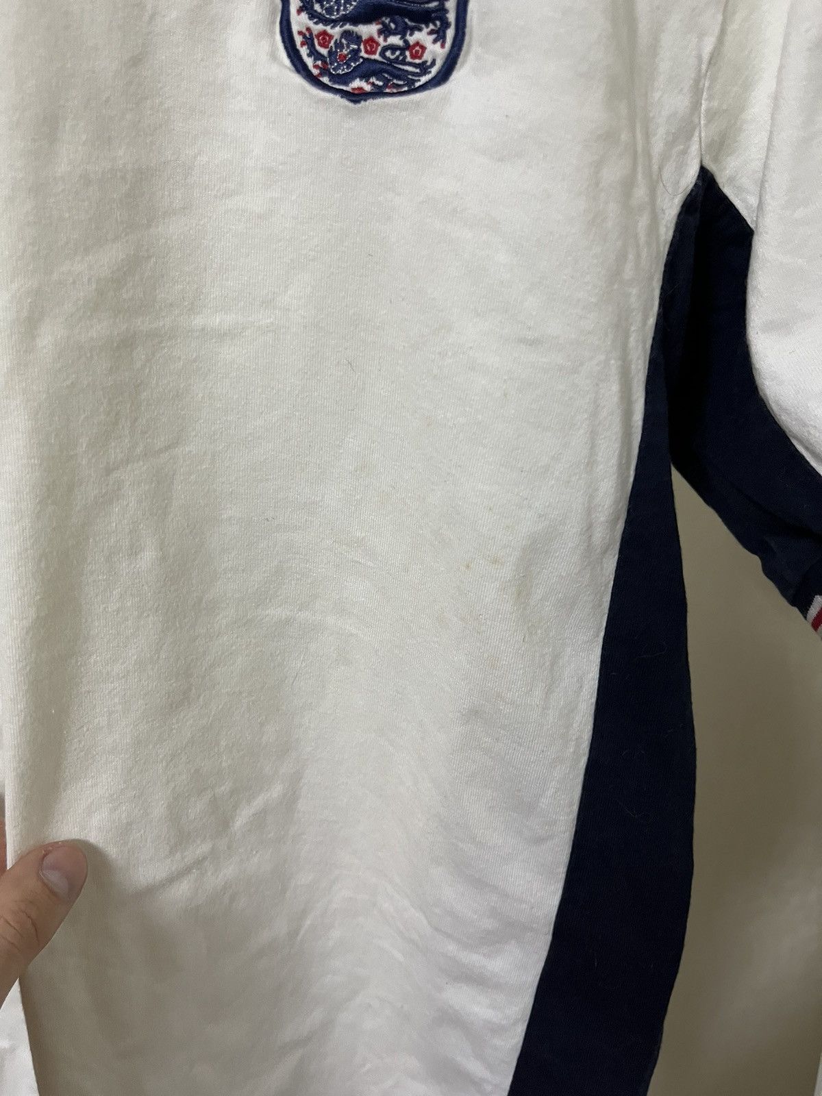 Umbro Umbro England Vintage 00s Training Jersey Size US M / EU 48-50 / 2 - 6 Thumbnail