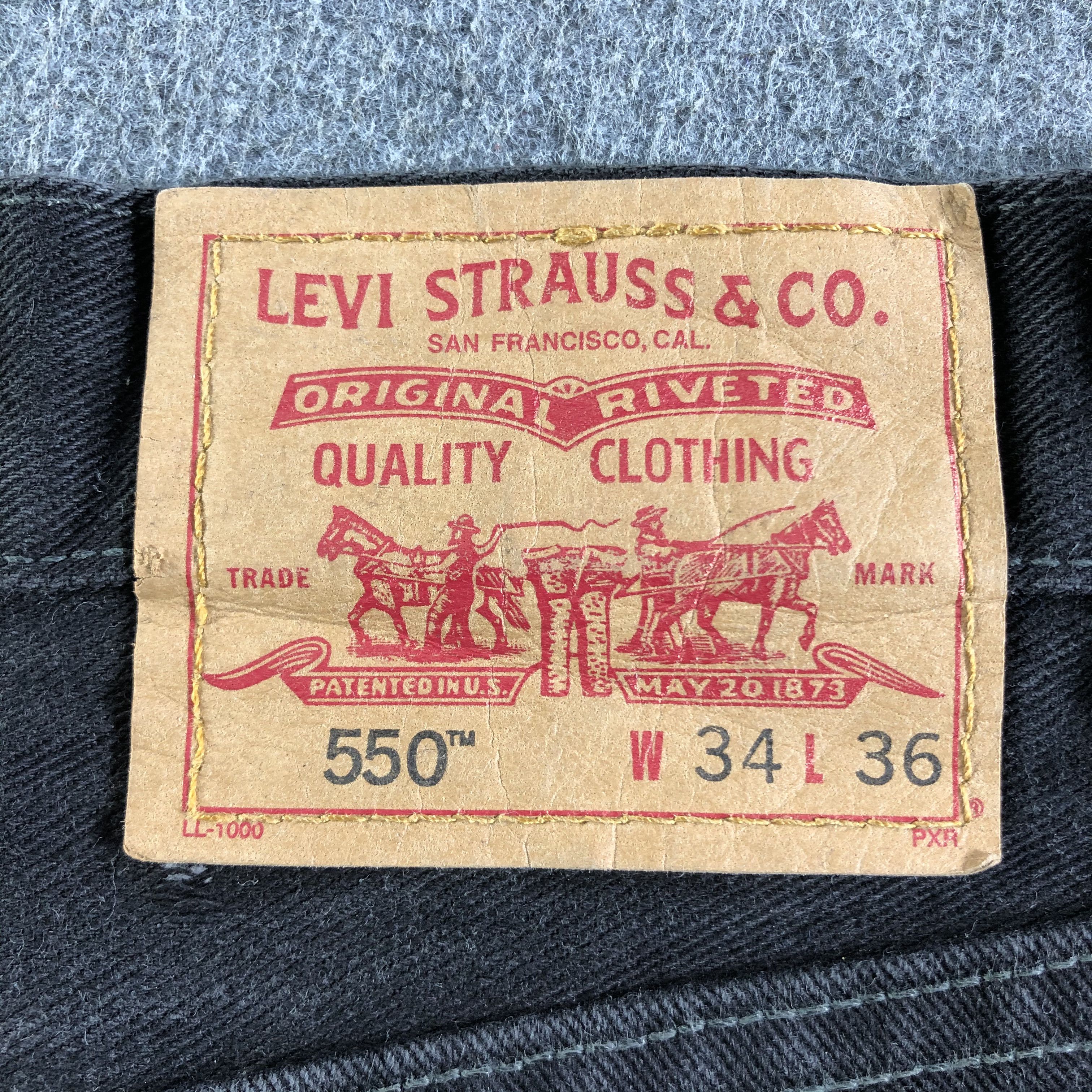 Levi's Vintage Levis 550 Jeans-J3110 Size US 35 - 5 Thumbnail