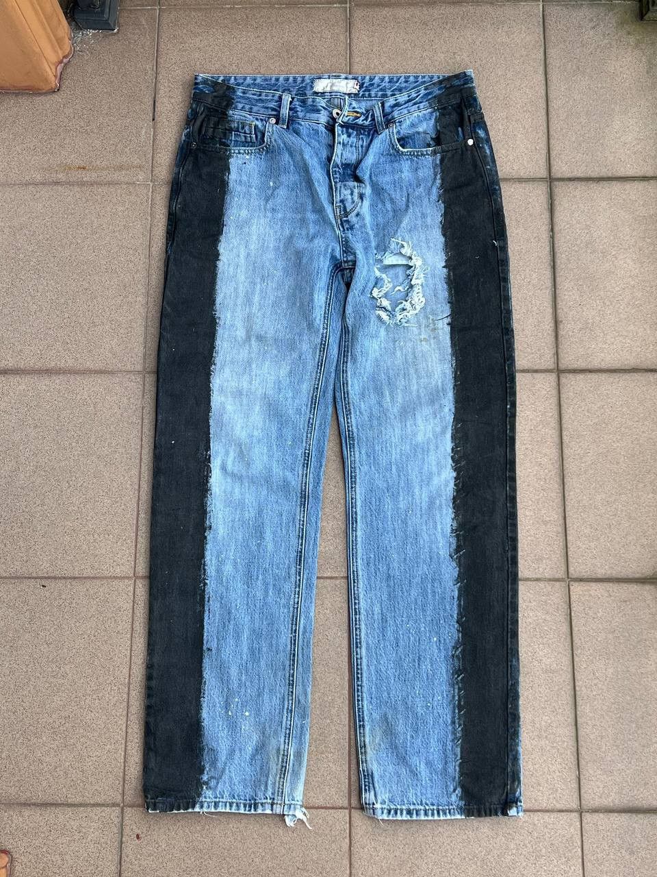 Japanese Brand Recyled Jeans Archive Flared Size US 40 / EU 56 - 8 Thumbnail
