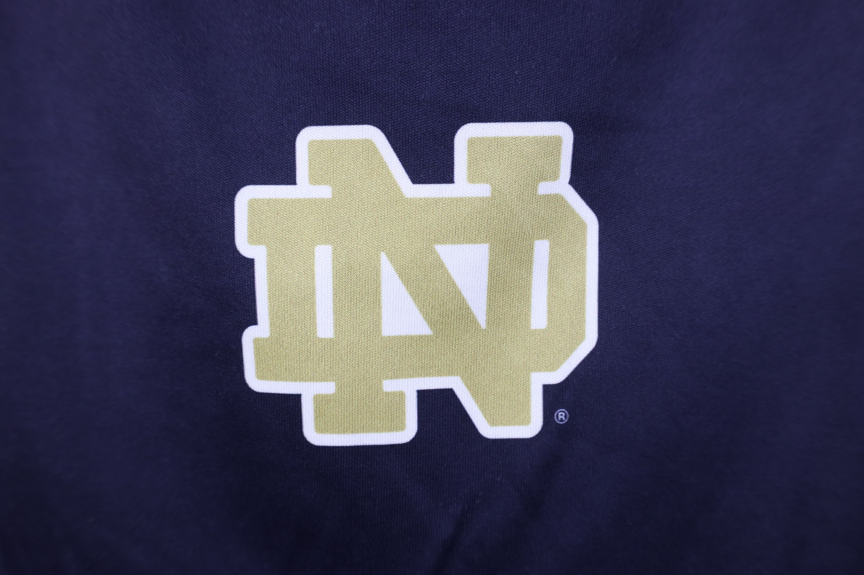Adidas Adidas Notre Dame University Football Short Sleeve T-Shirt Size US M / EU 48-50 / 2 - 6 Thumbnail