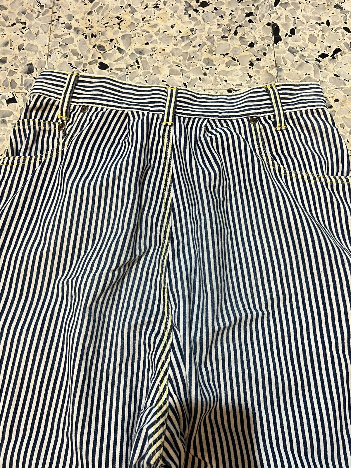 Designer × Lee × mercibeaucoup MERCIBEAUCOUP x LEE STRIPED PANTS Size 29" - 7 Thumbnail