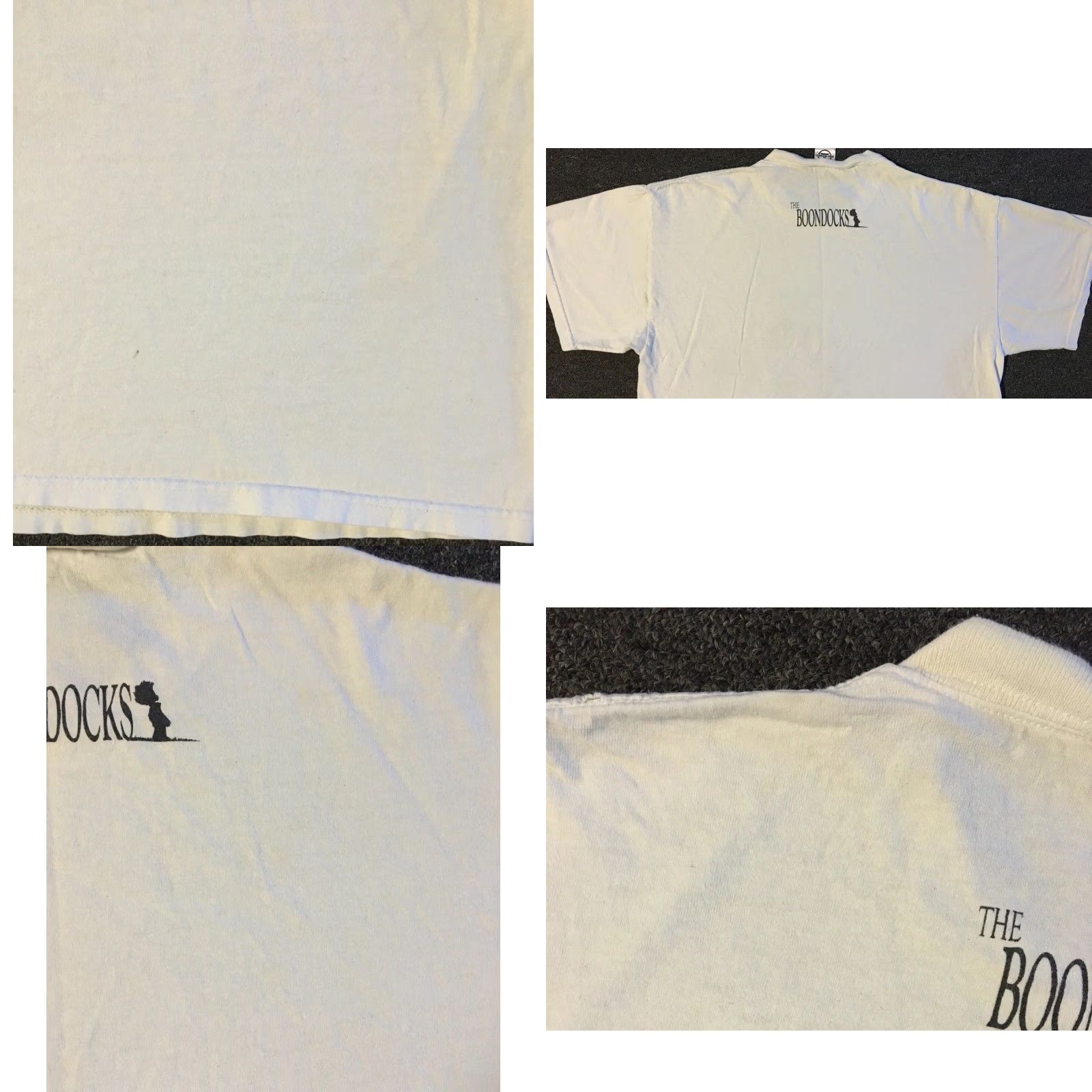 Vintage Vtg The Boondocks “Hoe” TV Show Promo Shirt S Funny Distressed White T-Shirt, Boxy, 90s, Cartoon Network, Adult Swim, Mens, Size S Size US S / EU 44-46 / 1 - 10 Thumbnail