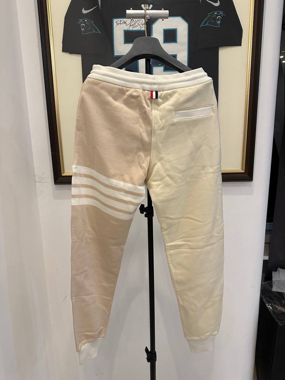 Thom Browne Thom Browne Sweatpants with 4 bar Size US 28 / EU 44 - 2 Thumbnail