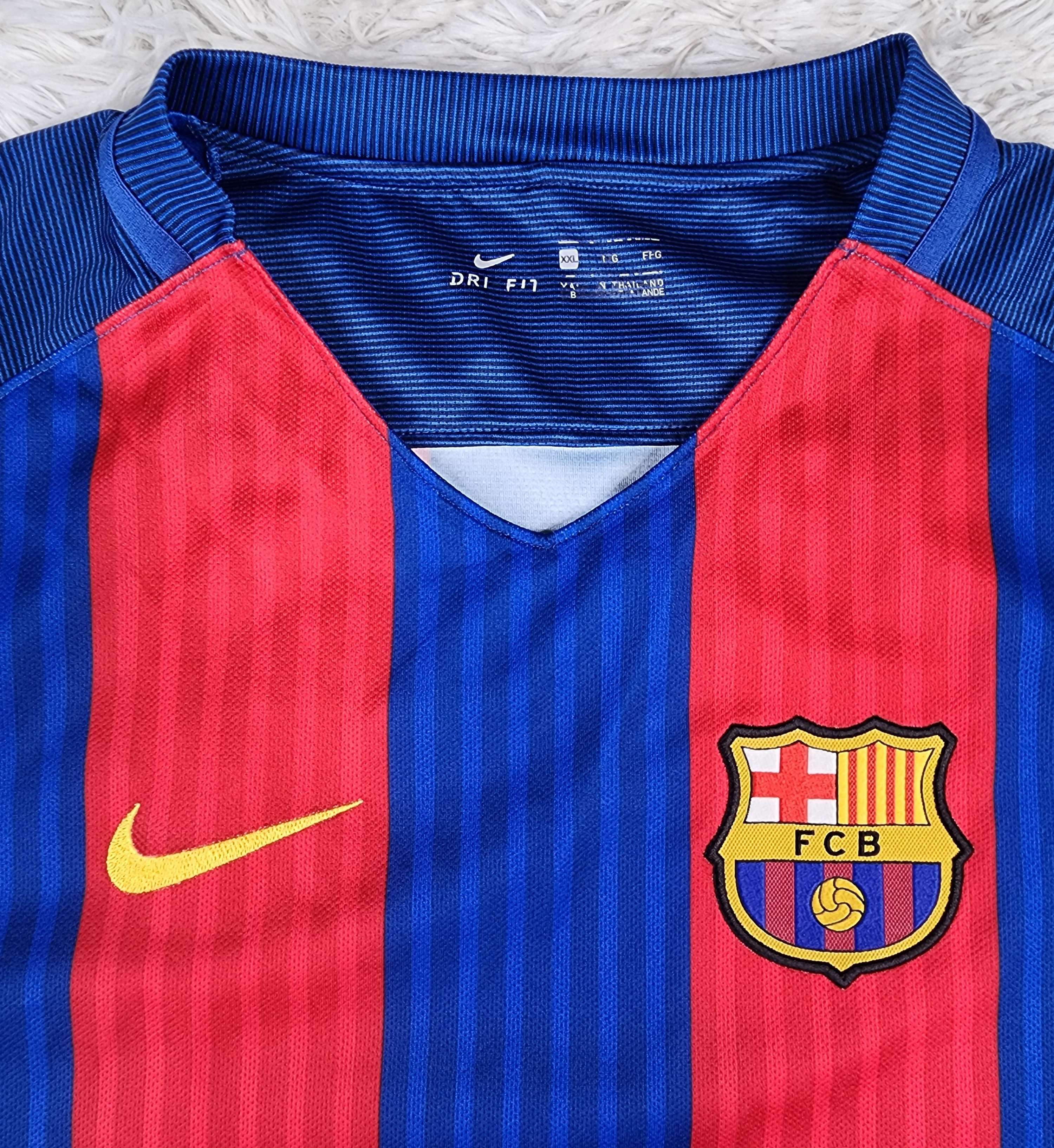 Nike Nike F.C. Barcelona 2016 home jersey Size US XXL / EU 58 / 5 - 2 Thumbnail
