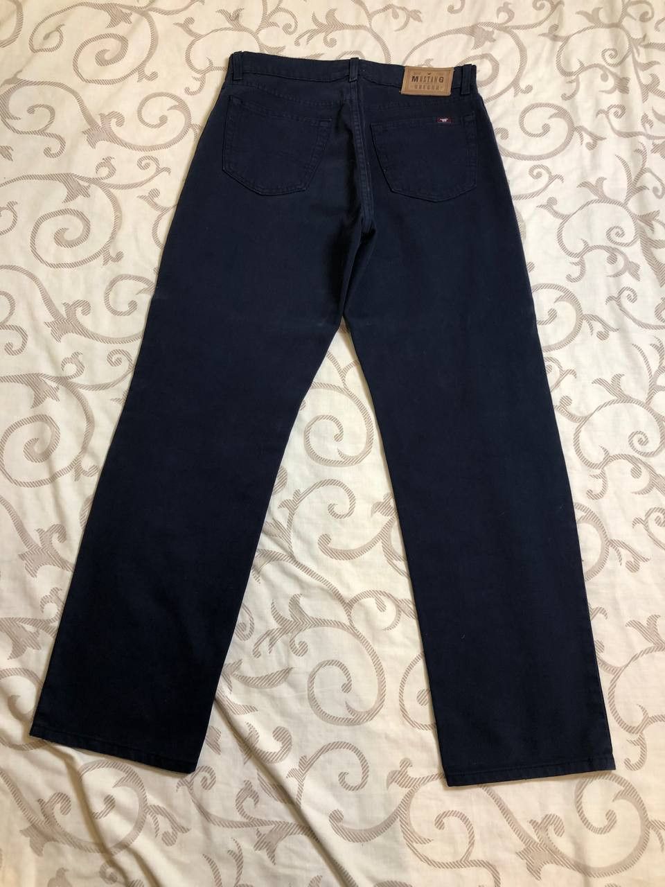 Mustang Vintage Mustang Straight Leg Jeans Oregon Faded Rare Size US 33 - 15 Thumbnail