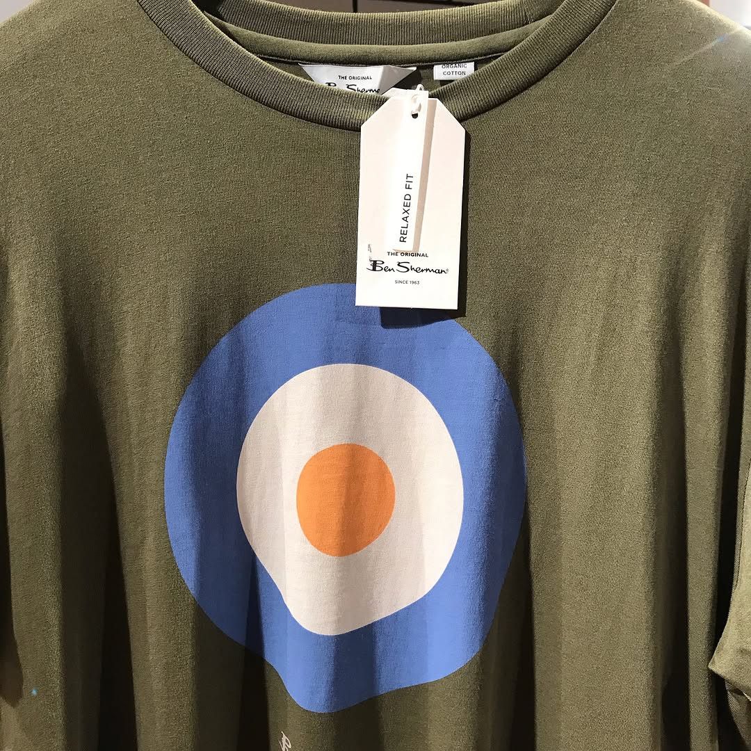 Ben Sherman × Hysteric Glamour Ben Sherman Signature Mod Target T-shirt in Camouflage Green Size US L / EU 52-54 / 3 - 5 Thumbnail