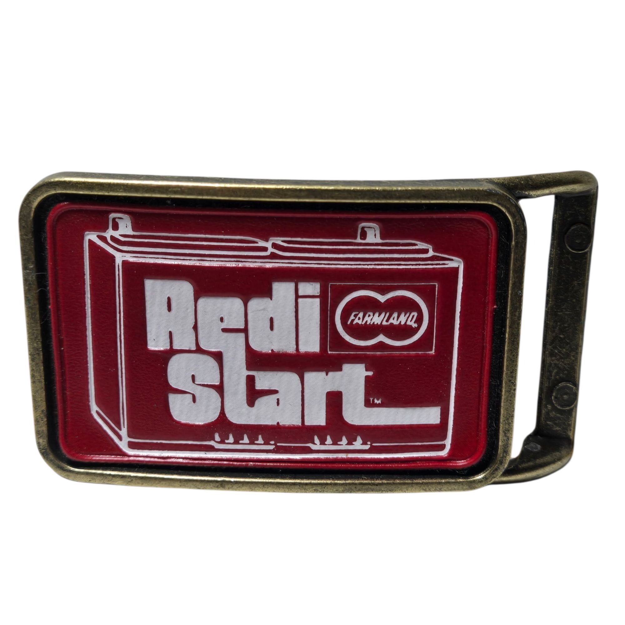 Other Redi Start Farmland Belt Buckle RediStart Advertising Promo Size ONE SIZE - 2 Thumbnail