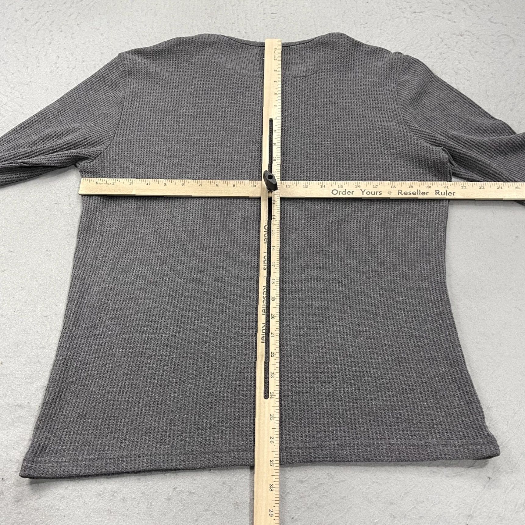 Vintage VINTAGE Sec 119 Grateful Dead Shirt Mens Medium Gray Henley Waffle Knit Dancing Bear Size US M / EU 48-50 / 2 - 6 Thumbnail