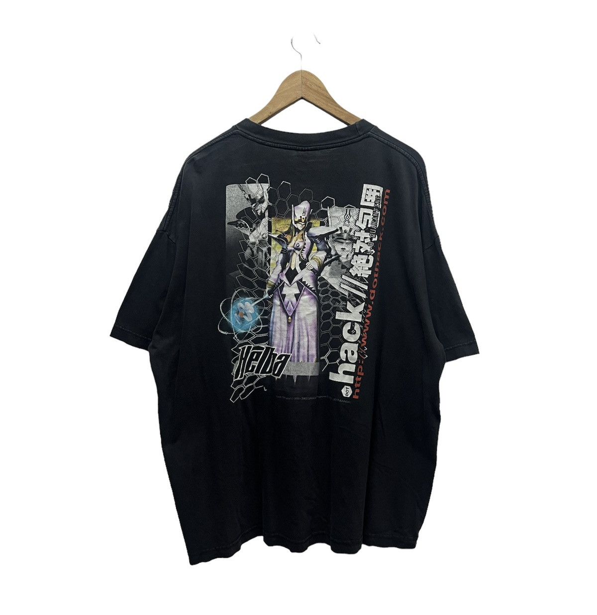 image of Anima x Vintage Anime Hack//sign in Black, Men's (Size XL)