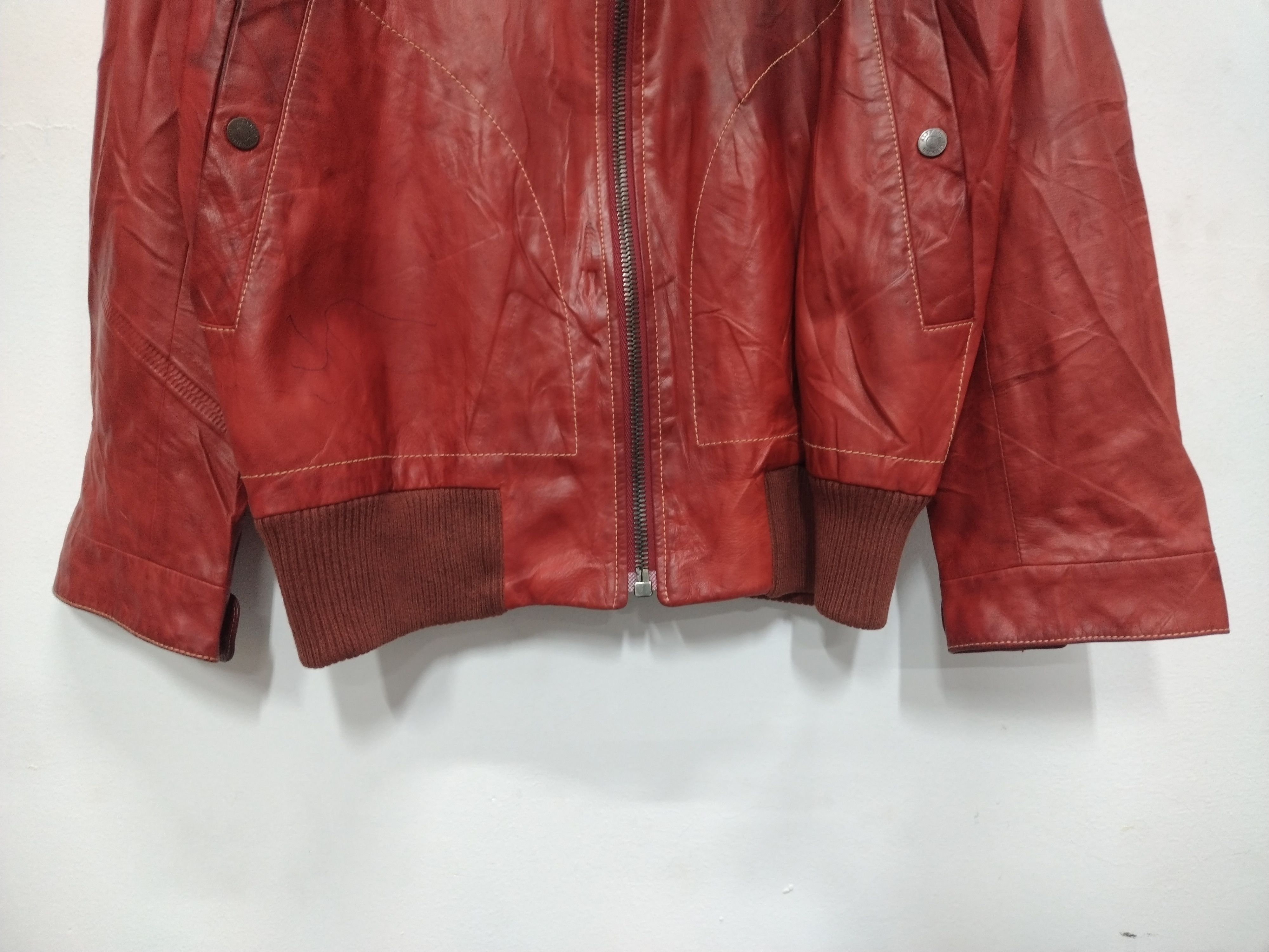 Alfred Dunhill VTG Dunhill Lambskin Leather bomber jacket size XS (R FIT) Size US XS / EU 42 / 0 - 7 Thumbnail