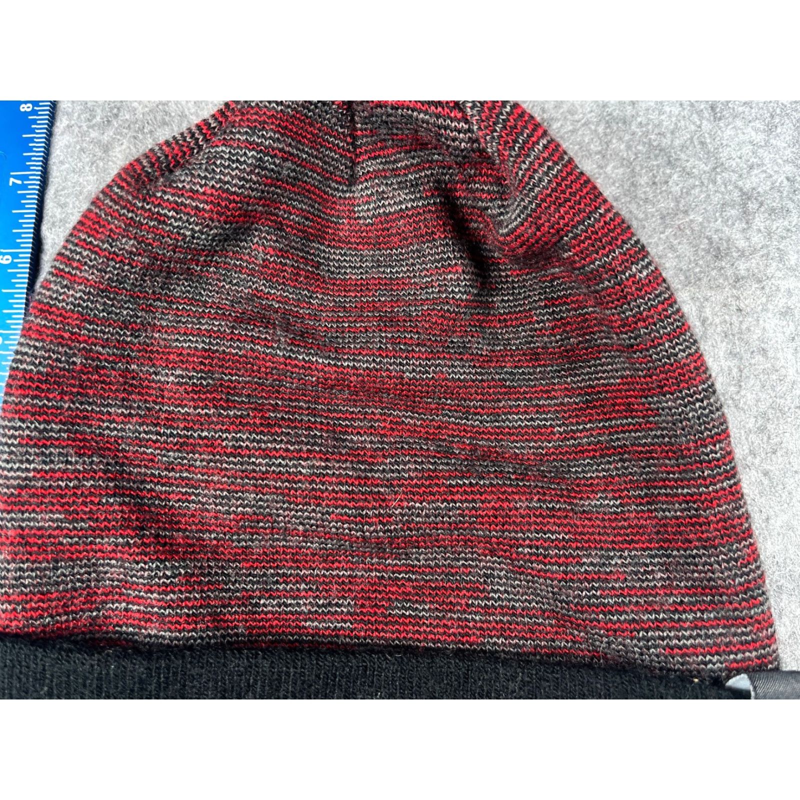 Vintage VINTAGE Republic of Gamers Beanie Toque Adult One Size Gray Red Black Knit 100% Acrylic Size ONE SIZE - 3 Thumbnail