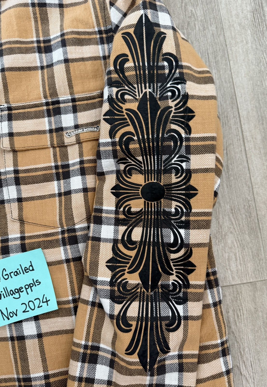 Chrome Hearts Chrome Hearts Flannel Work’N shirt Size US L / EU 52-54 / 3 - 3 Thumbnail