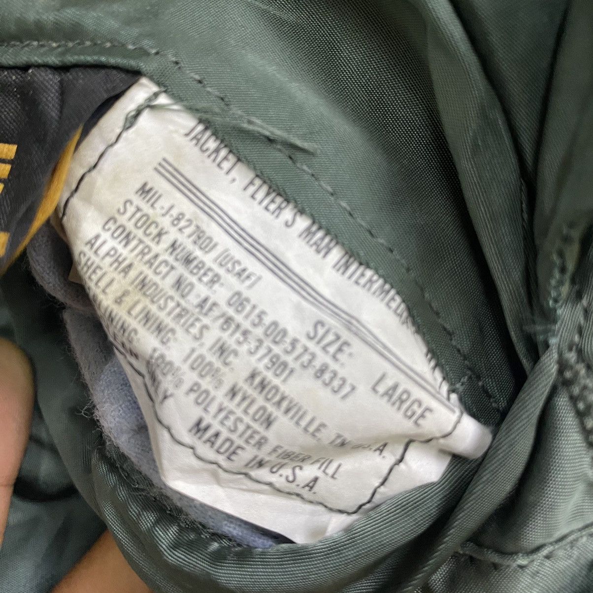 Alpha Industries Alpha Industries reversable bomber jacket Size US L / EU 52-54 / 3 - 20 Thumbnail