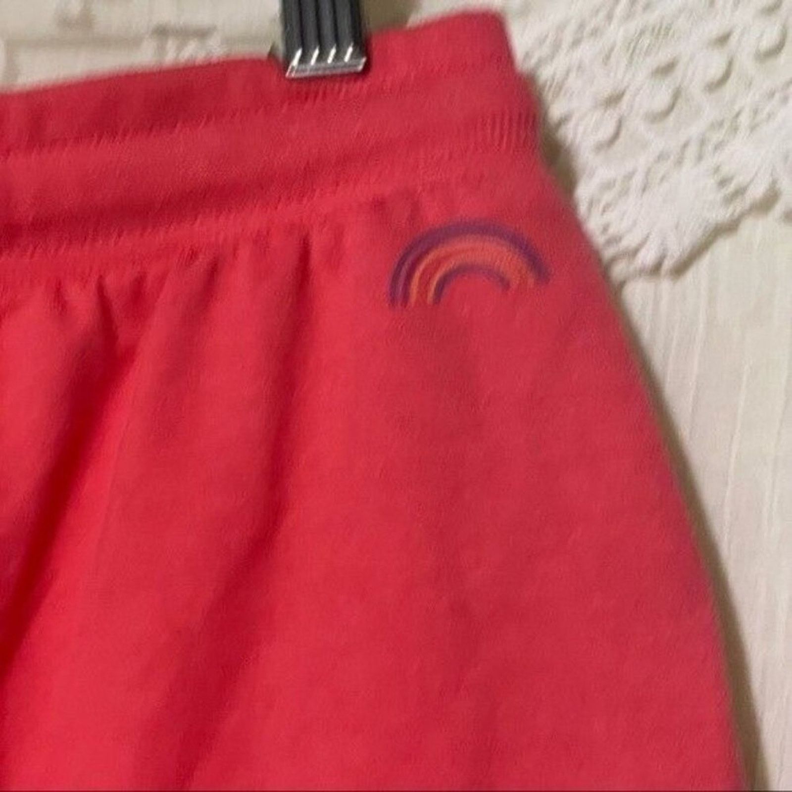 Unkut Jane & Delancey Shorts Elastic Tie Waist Rainbow NWT Large Size 32" / US 10 / IT 46 - 2 Thumbnail