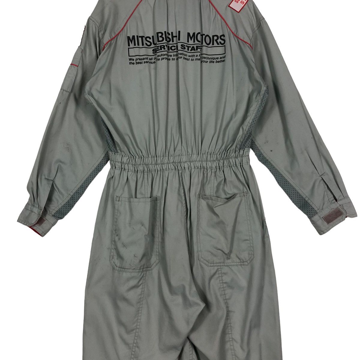 Japanese Brand 🔥90’s Vintage Coverall Racing Wear Mitsubishi Motors Size US 32 / EU 48 - 11 Thumbnail