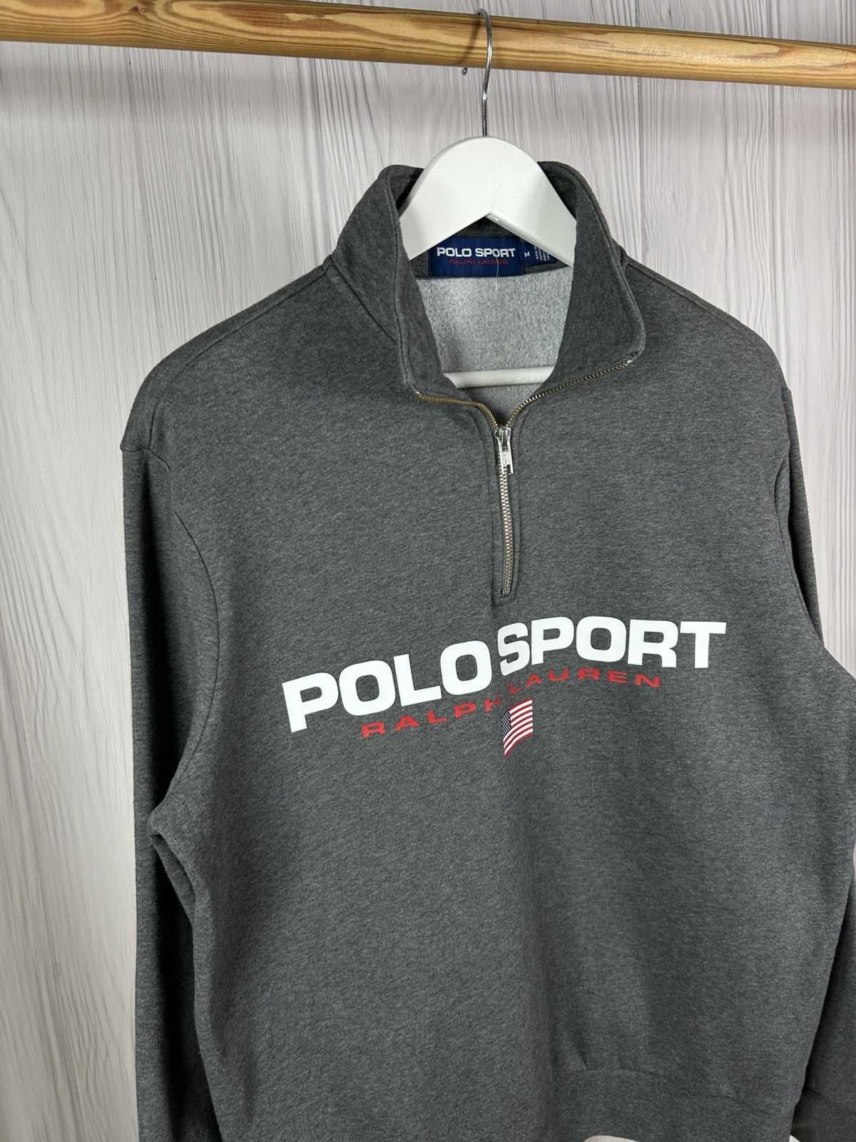 Polo Ralph Lauren Polo Sport Ralph Lauren USA Quarter Zip Sweatshirt Size M Size US M / EU 48-50 / 2 - 3 Thumbnail