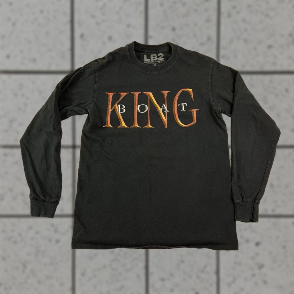 Vintage LB2 King Boat Lil Yachty Long Sleeve Rap Tour Tee T Shirt Size S Black Cotton Logo Crew Neck Men Regular Short Sleeve? Size US S / EU 44-46 / 1 - 1 Thumbnail