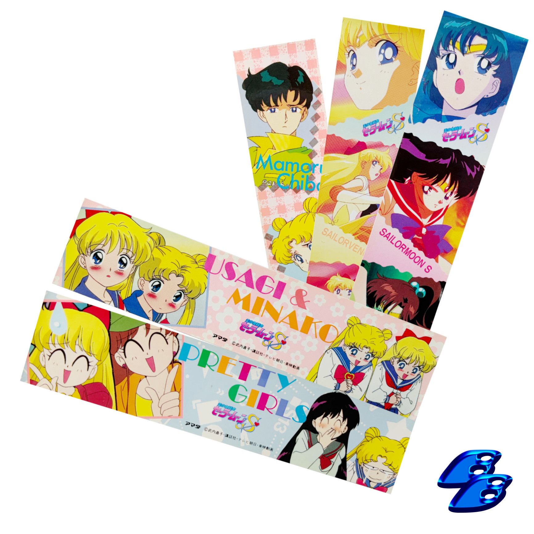 Anime Sailor Moon Sticker Set Size ONE SIZE - 1 Thumbnail