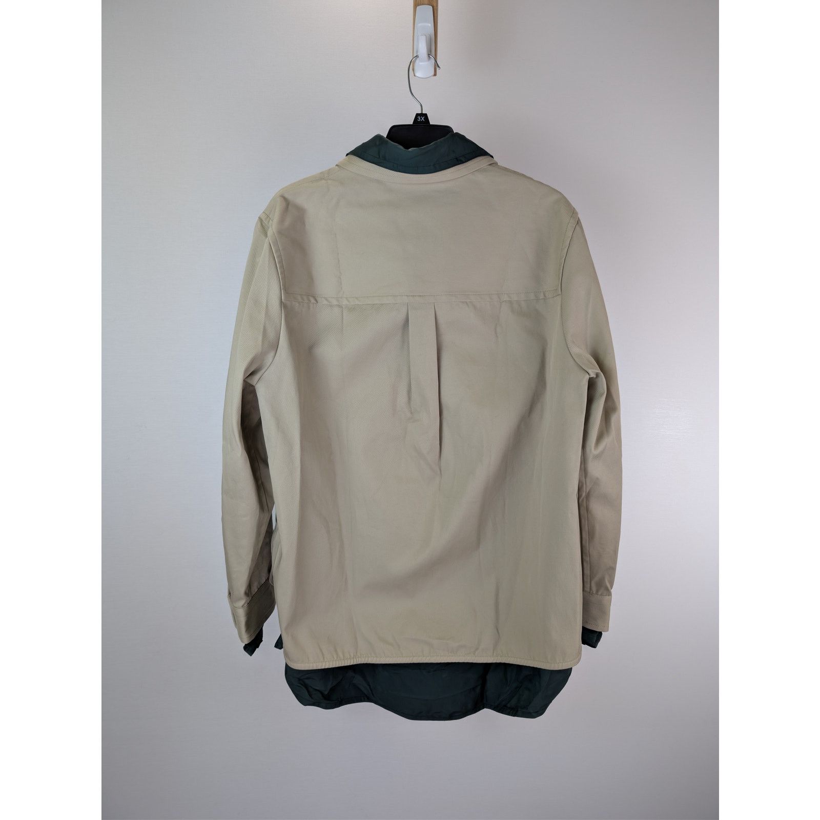Bottega Veneta o1rshd1 Cotton Twill Overshirt Button up Shirt in Travertine Size US M / EU 48-50 / 2 - 9 Thumbnail
