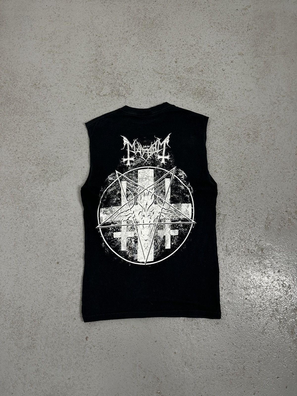 Band Tees Mayhem Death Dark Metal Rock Tank Top Size US S / EU 44-46 / 1 - 9 Thumbnail