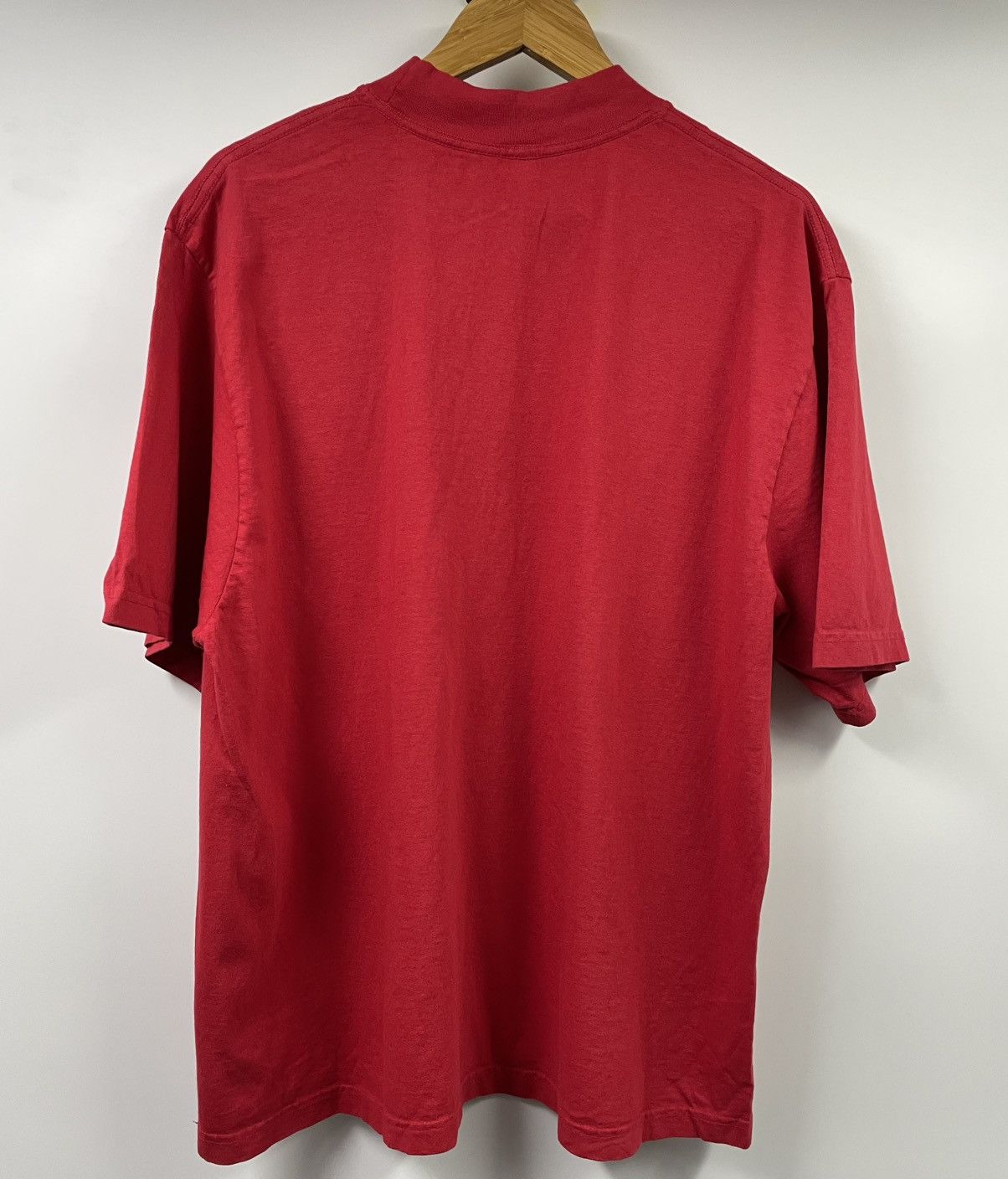 Los Angeles Apparel 6.5 Oz Dark Red T-Shirt Large, Men's — image 2 of 6