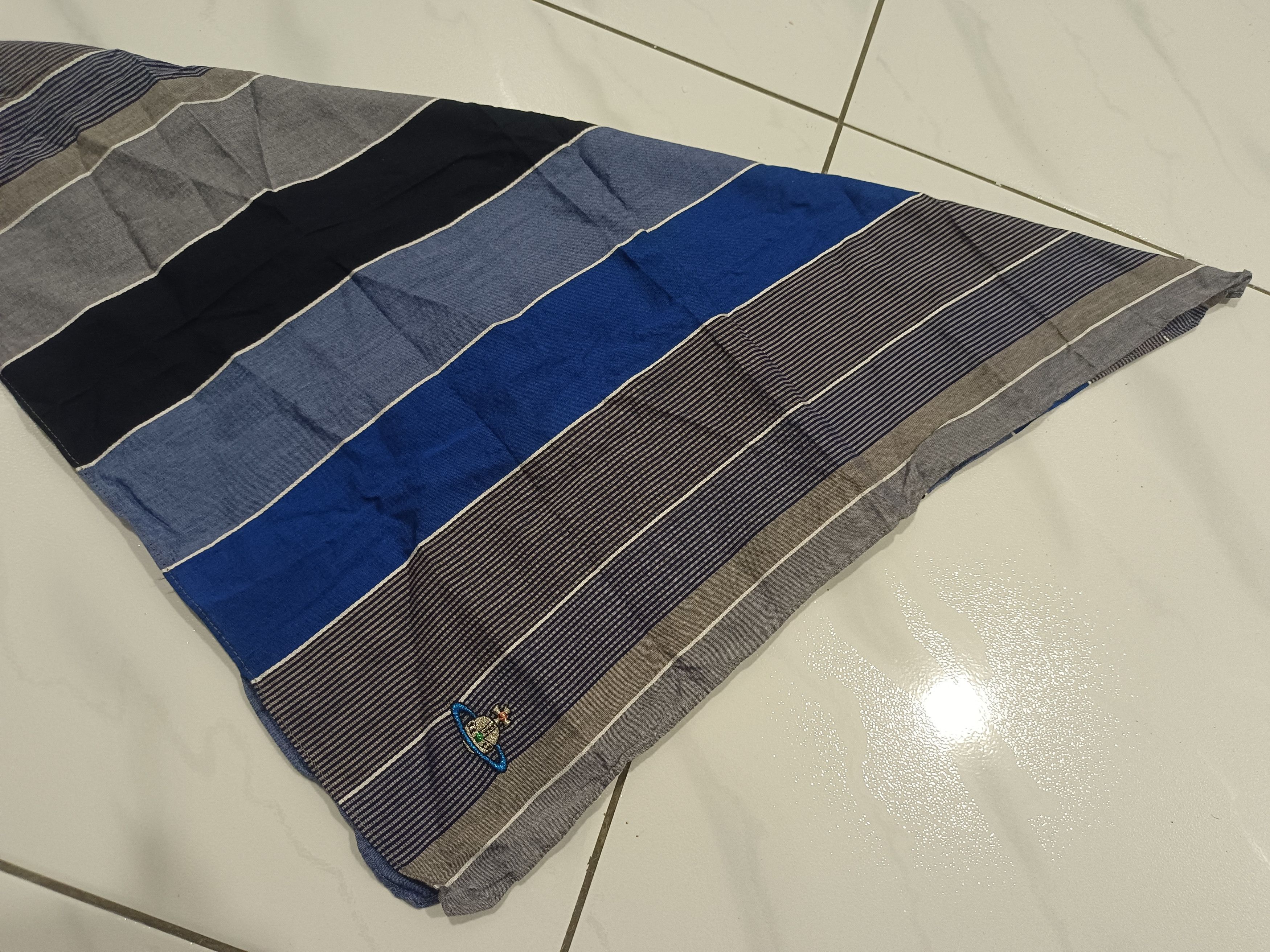 Vivienne Westwood Vivienne Westwood Orb Logo Striped Handkerchief / Bandana Size ONE SIZE - 4 Thumbnail