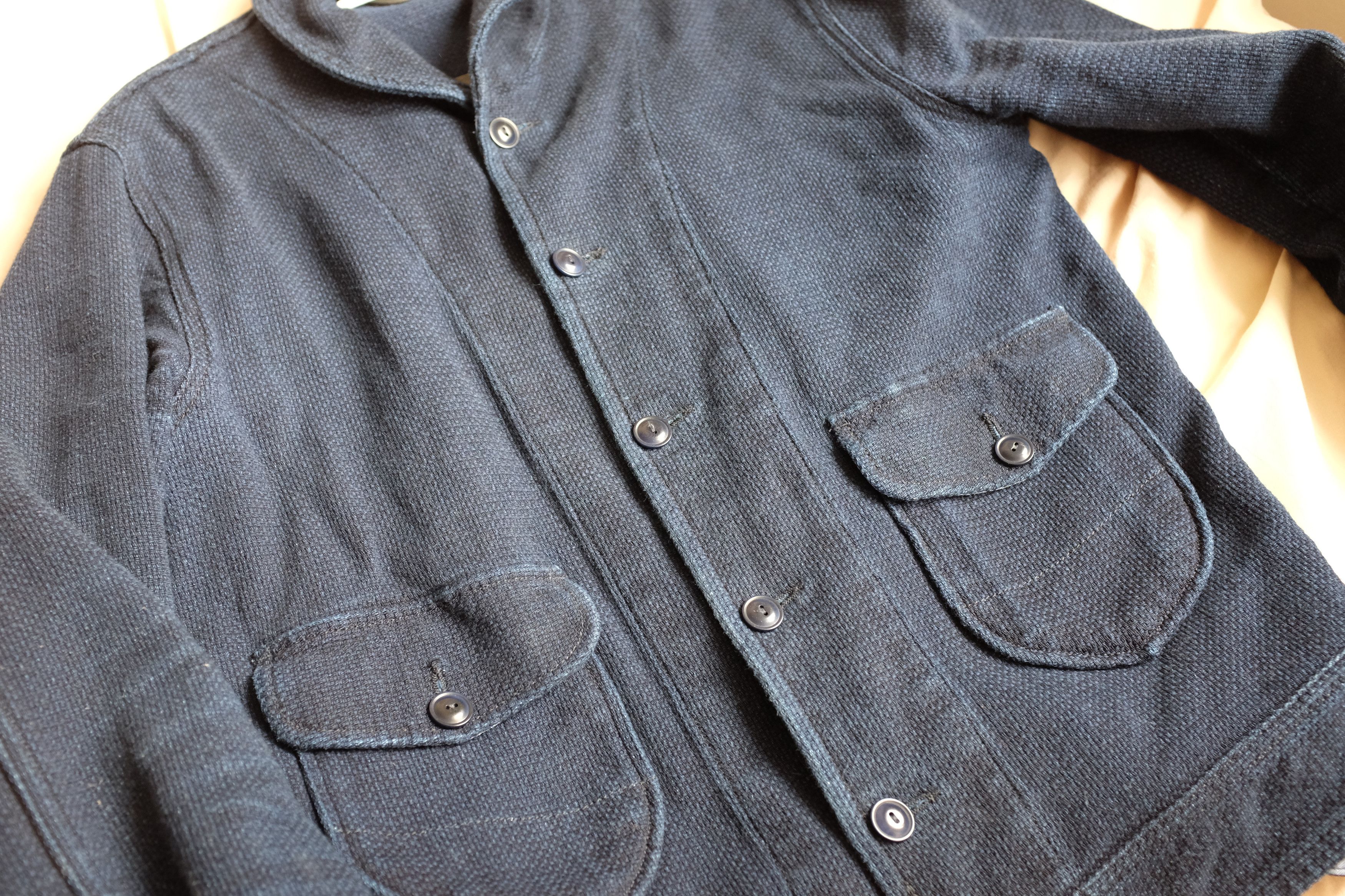 Scarti-Lab 707 dobby indigo jacket Size US M / EU 48-50 / 2 - 7 Thumbnail