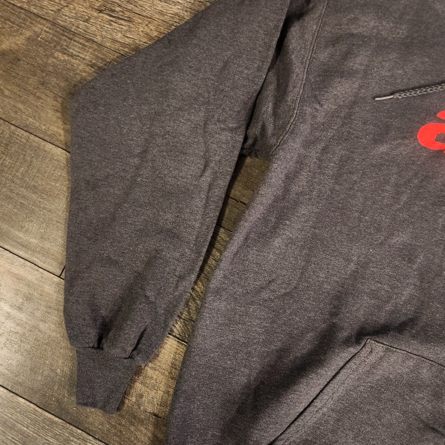 Hanes Aprilia Racing Motorcycle Hoodie Mens Large Gray Size US L / EU 52-54 / 3 - 5 Thumbnail