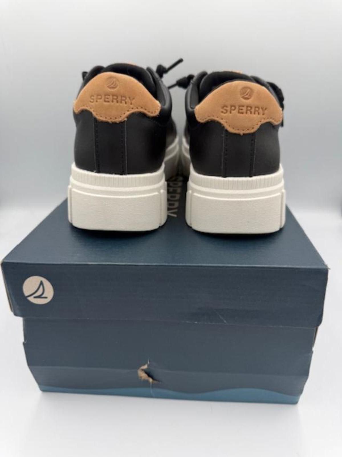 Sperry Sperry Winslow Black Platform Sneakers Women's Sz 6.5 Size US 6.5 / IT 36.5 - 6 Thumbnail