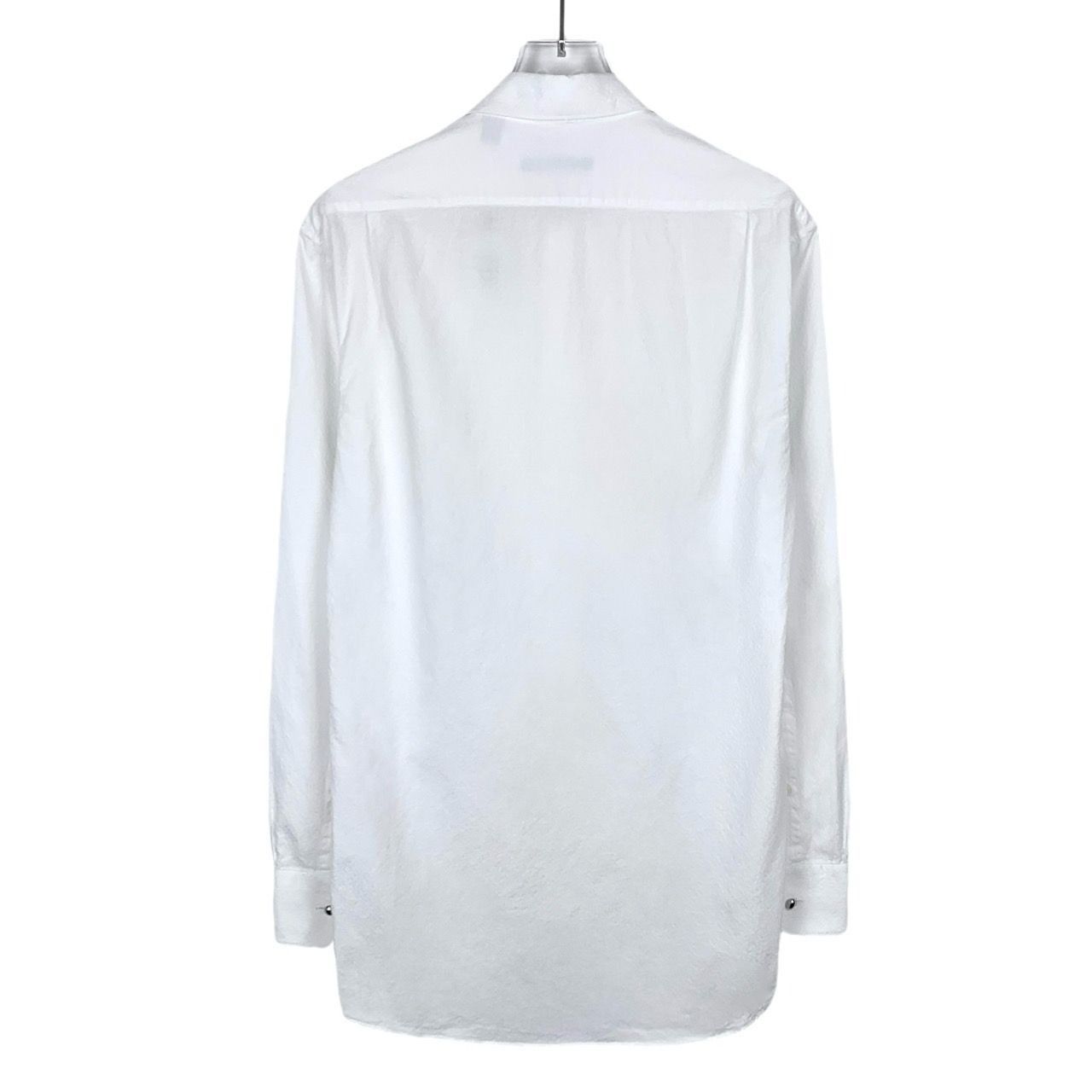 Louis Vuitton Louis Vuitton White Textured Long Sleeve Button-Up Shirt XS Size XS / US 0-2 / IT 36-38 - 2 Thumbnail