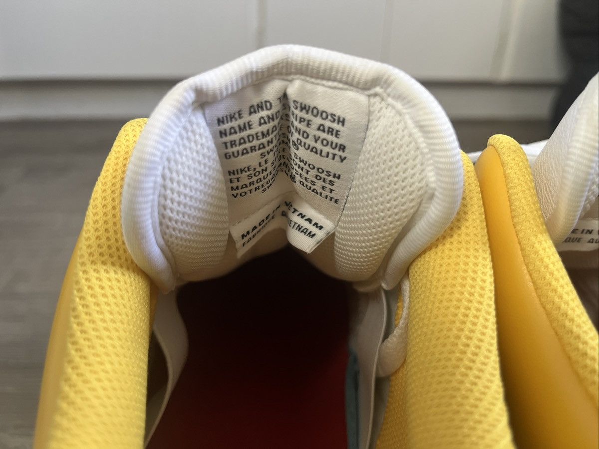 Nike × Supreme Nike Supreme Air Force 2 Yellow Size US 12 / EU 45 - 7 Thumbnail